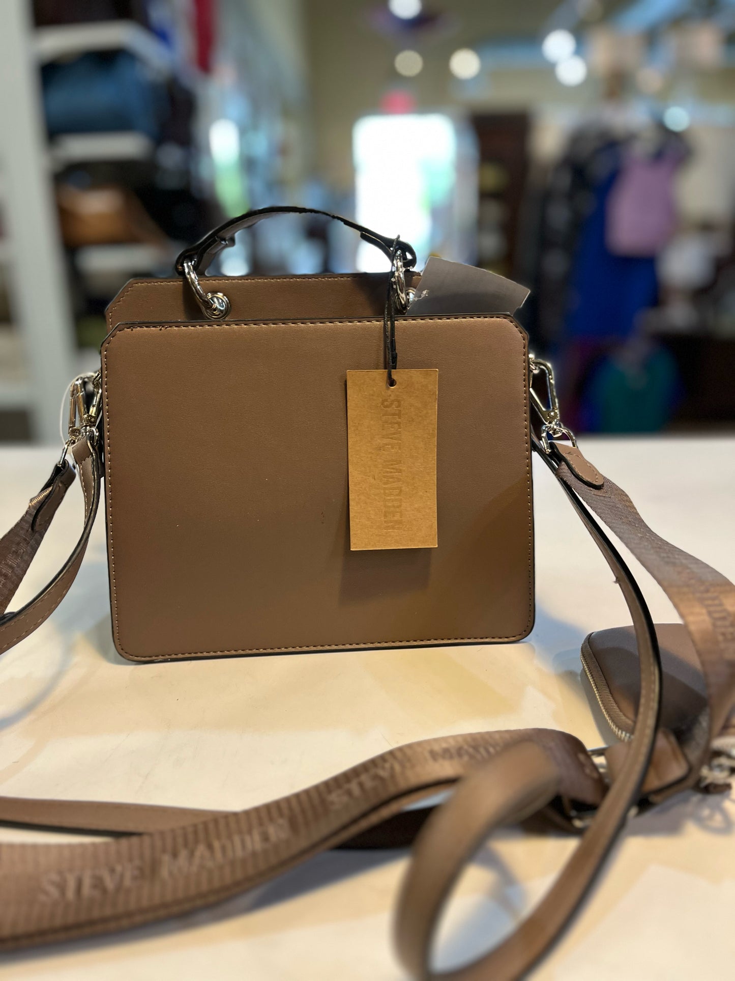 NWT Steve Madden Mushroom "Bevelyn" Crossbody