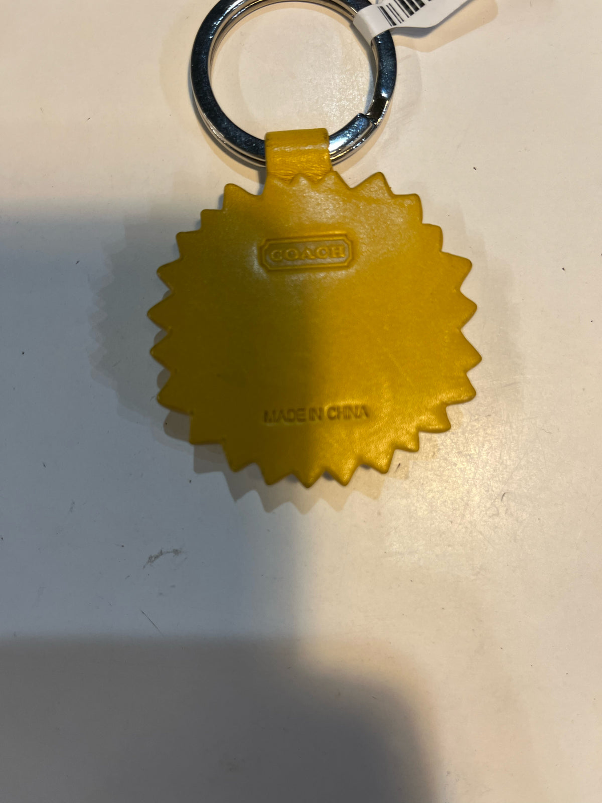 Coach Sunflower Keychain