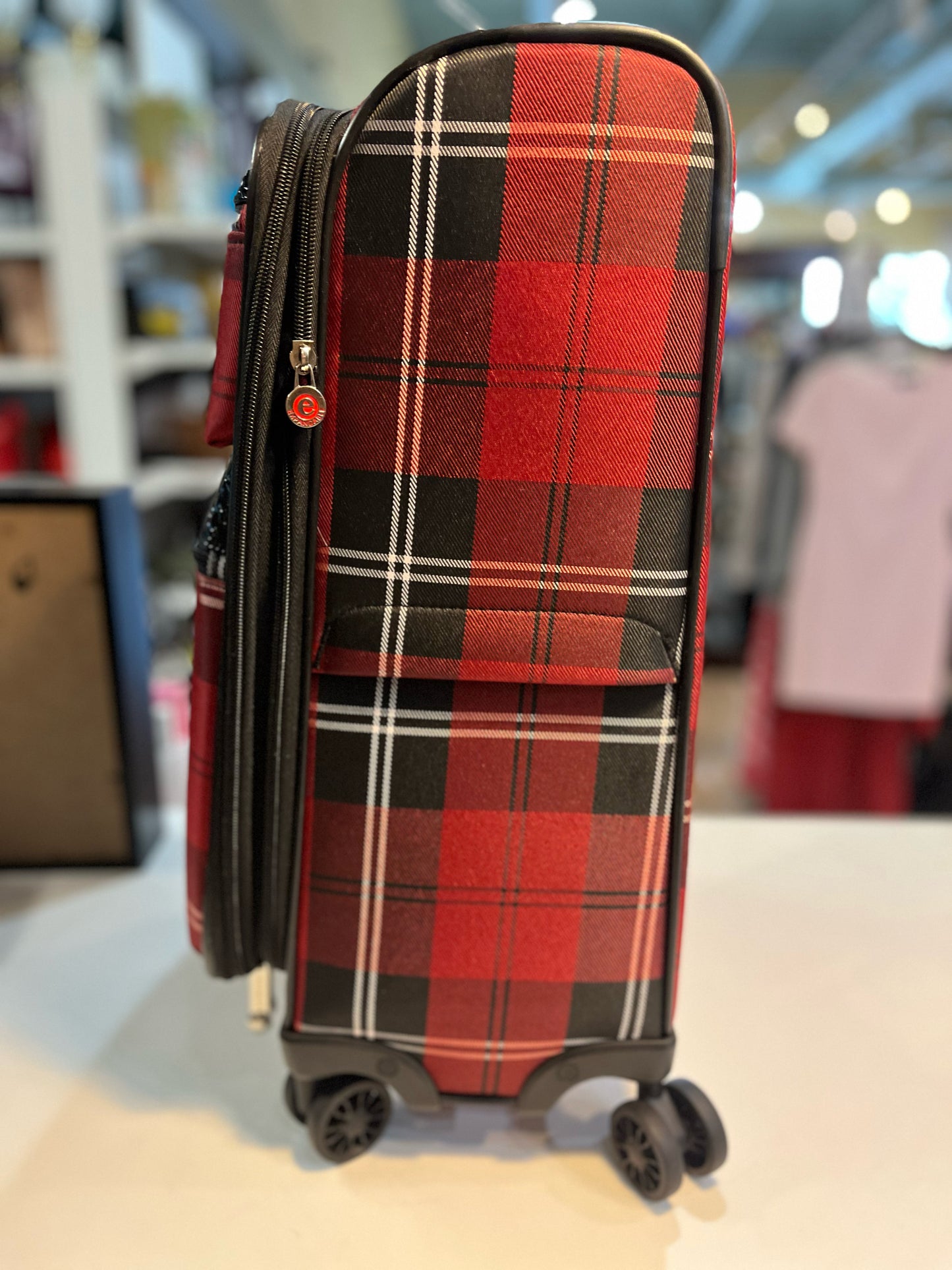 New Samantha Brown "Destinations Plaid 21" Luggage
