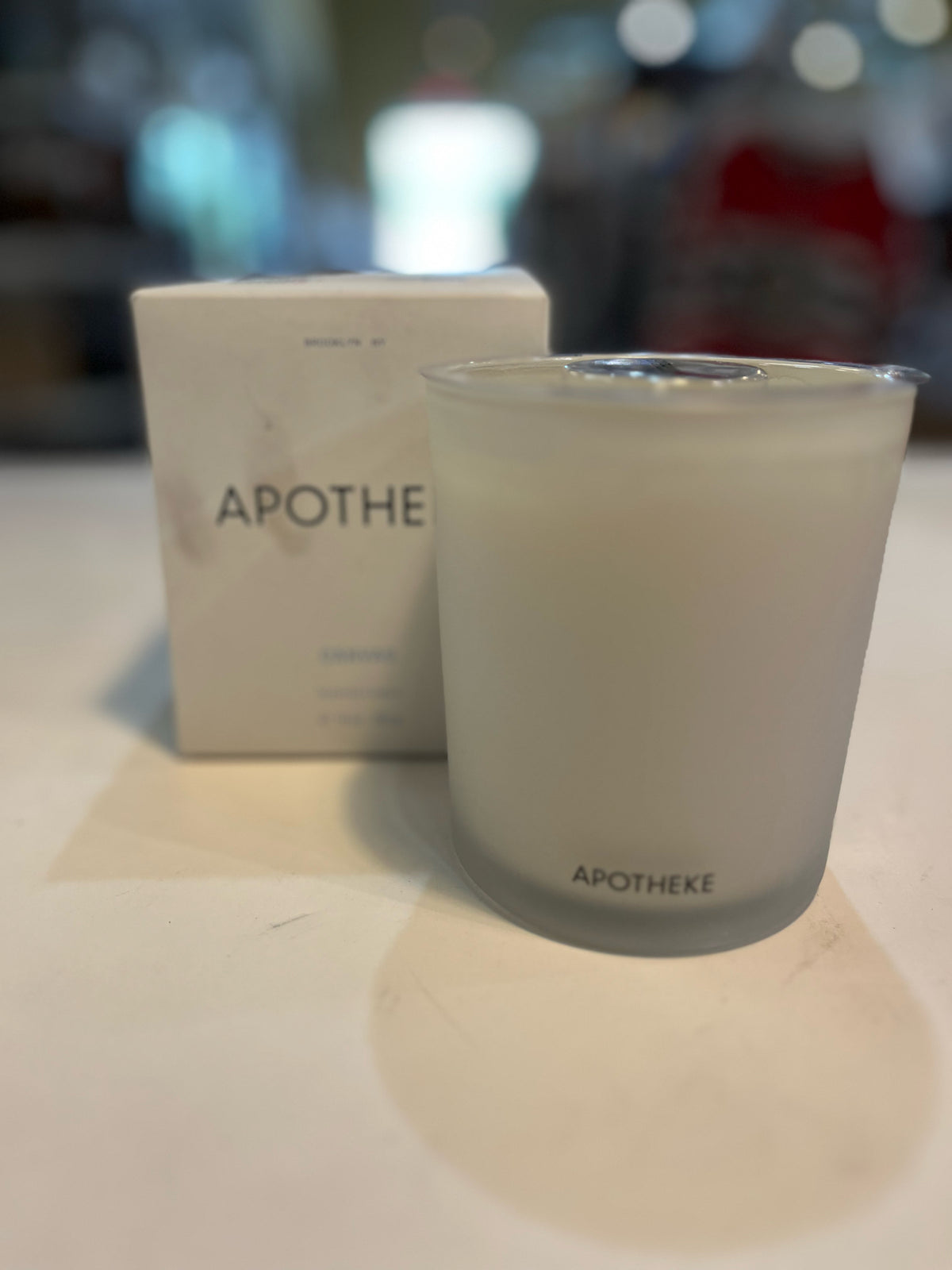 apotheke "Canvas" candle