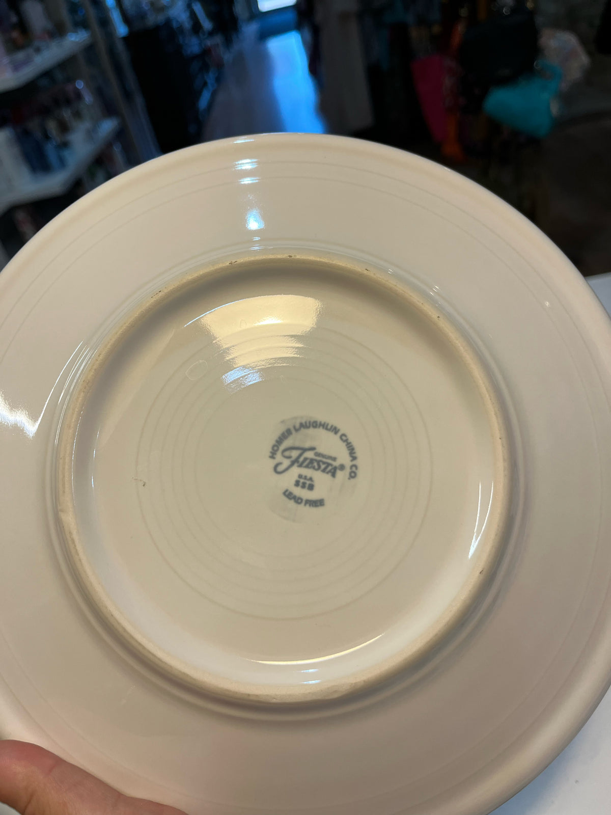 Fiestaware "String of Lights" Plate