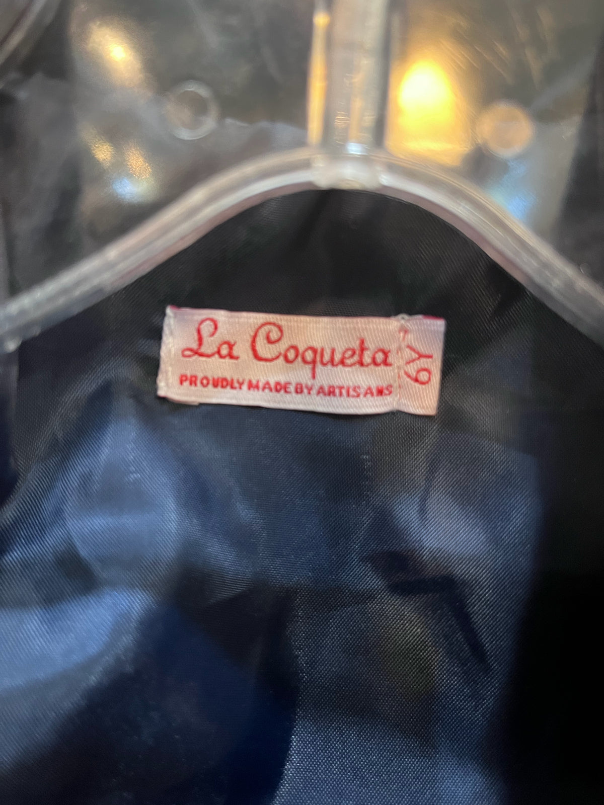 LaCoqueta Navy Arrieta Coat