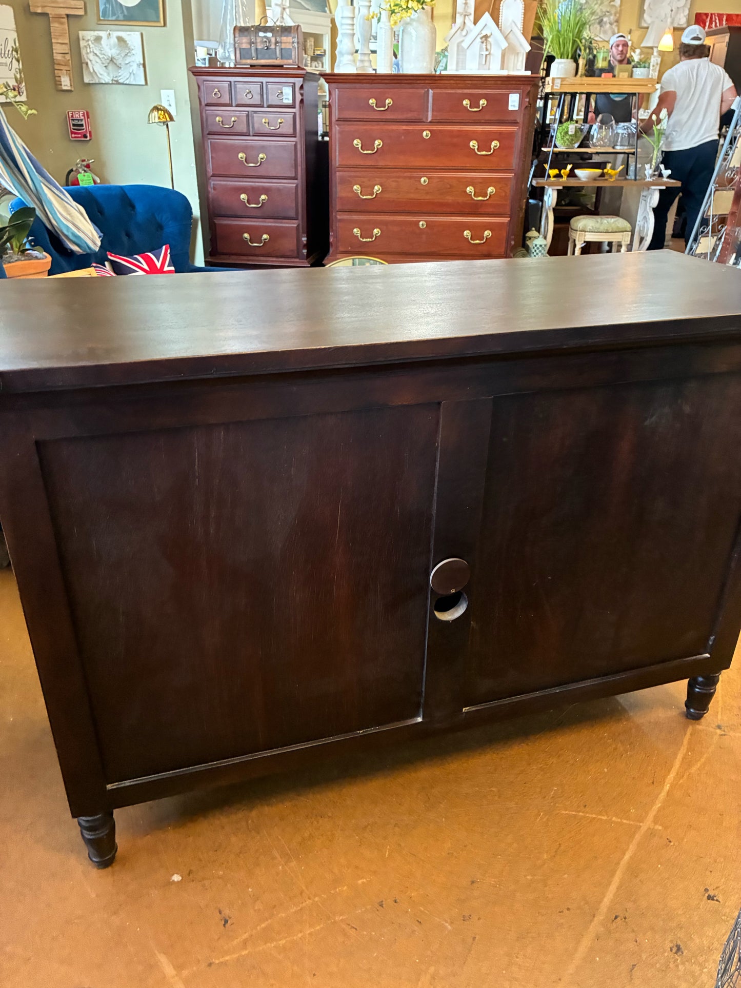 Dark Brown Side Board