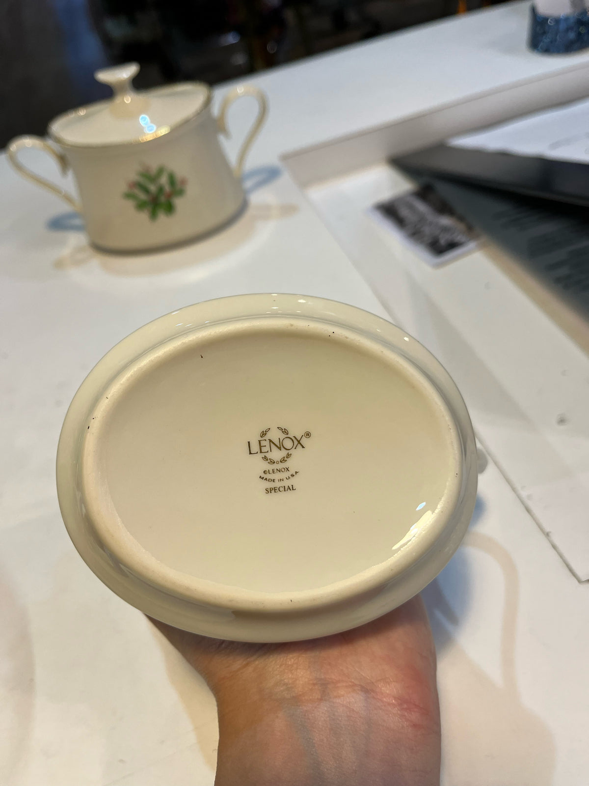 Lenox Sugar & Creamer Set