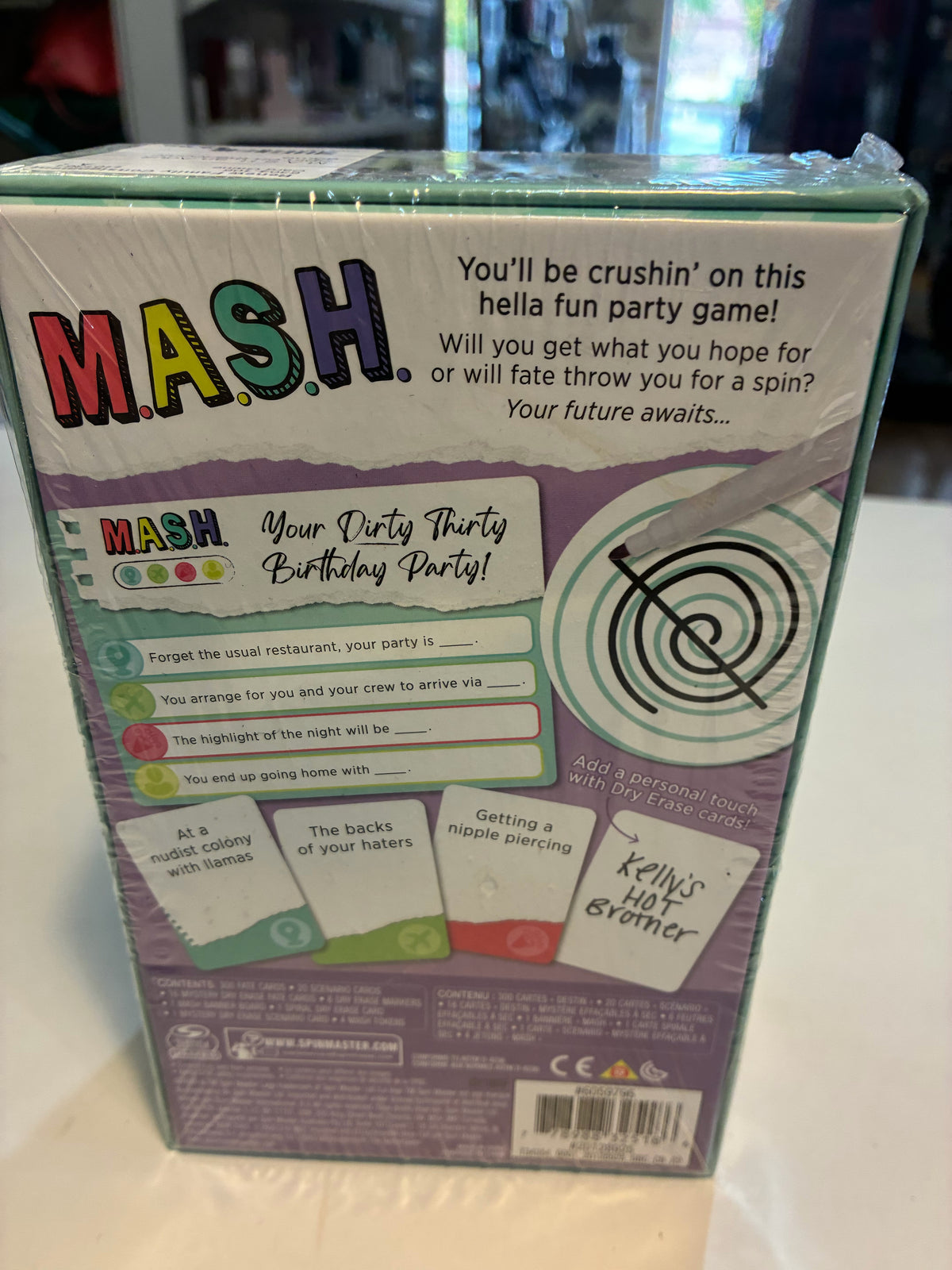 M.A.S.H. an Adult Spin on the iconic game