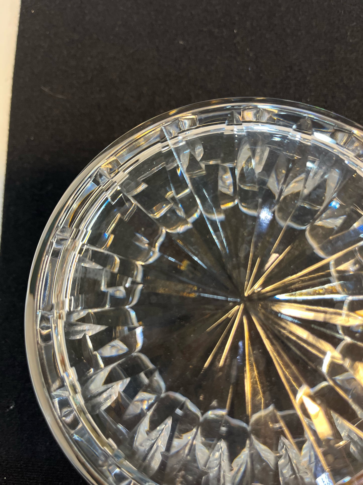 Waterford Crystal Tralee Open Sugar Bowl
