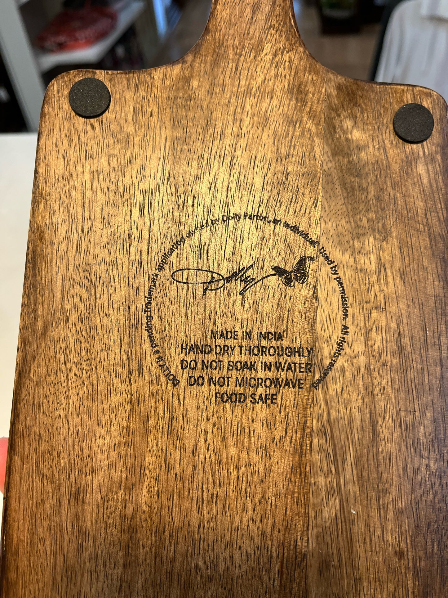 Dolly Parton Cheese Board