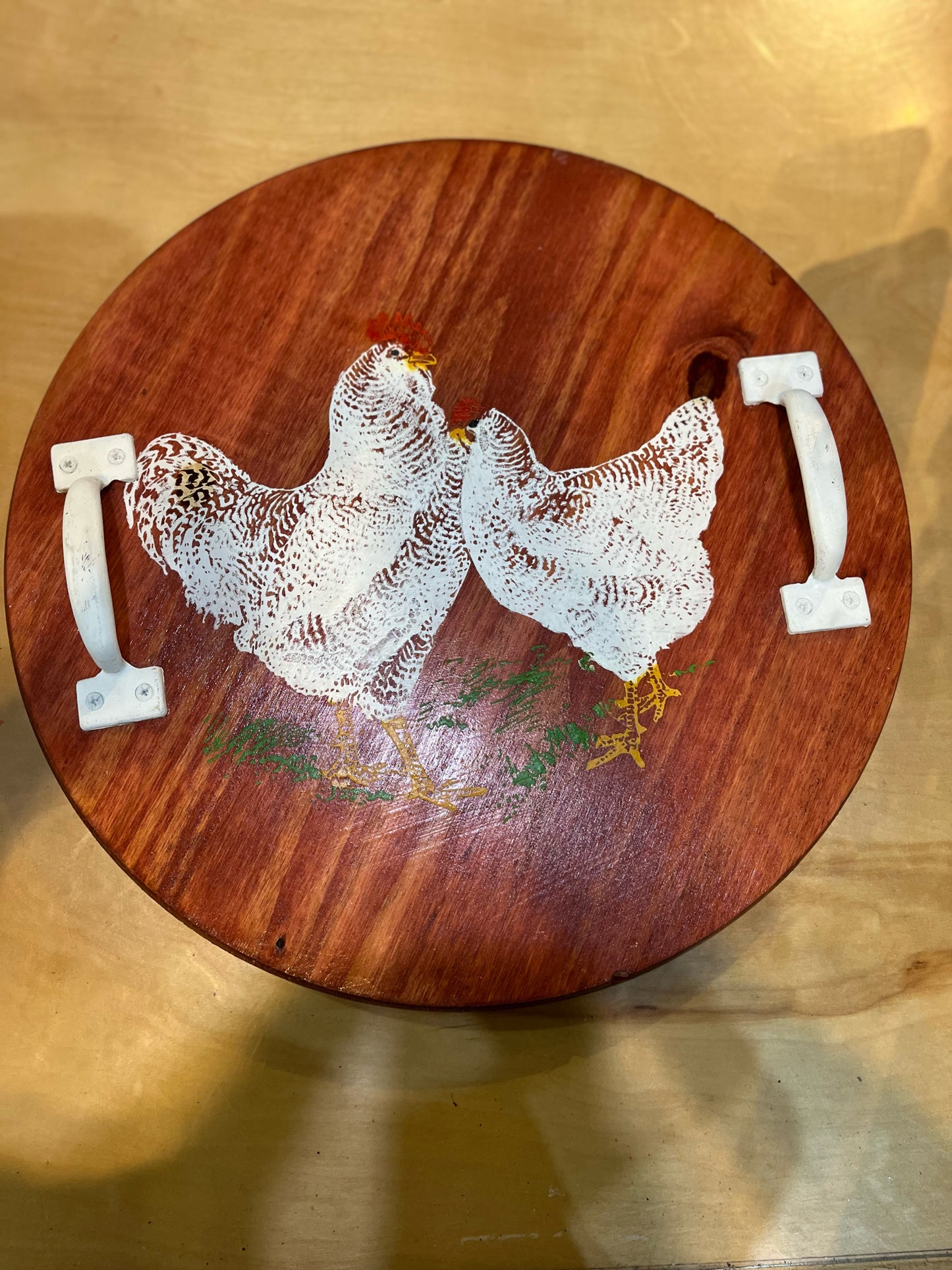 Chicken Handled Tray