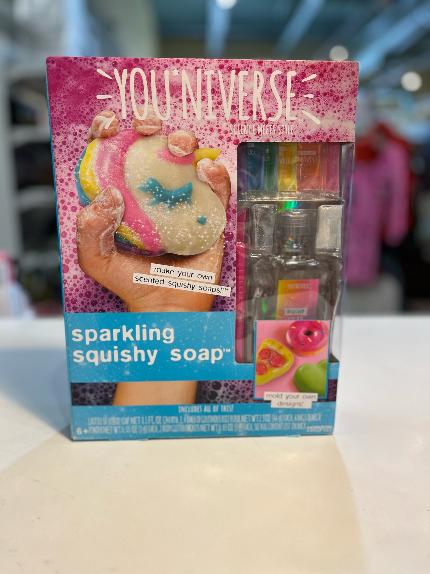 Sparkling Squishy Soap Craft