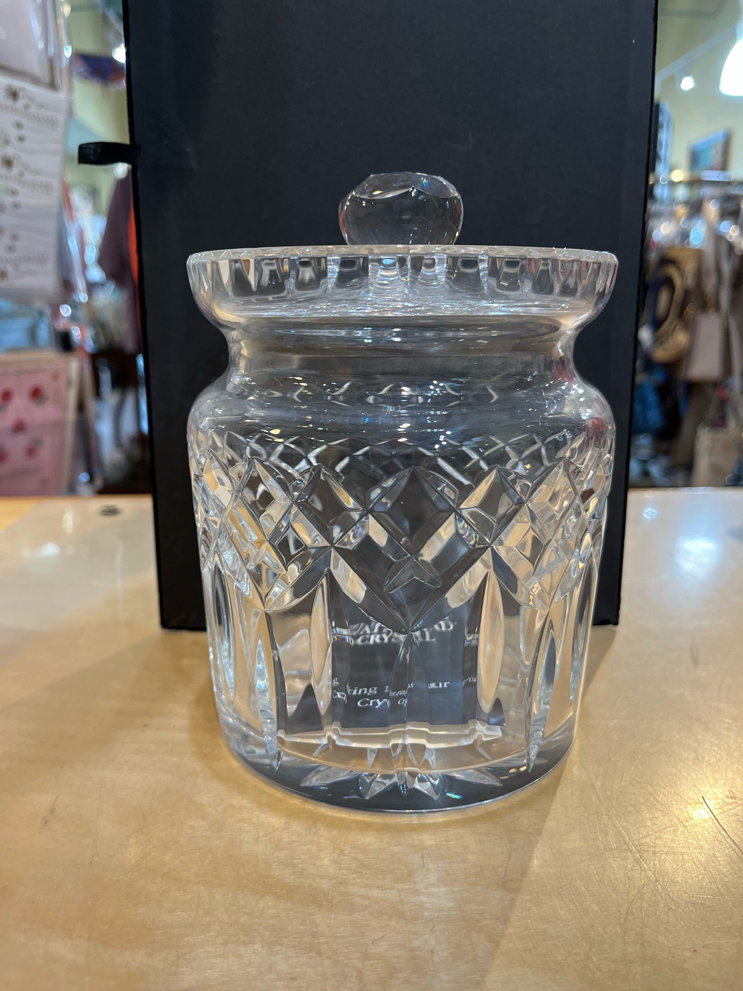 Waterford “Lismore Biscuit” Jar