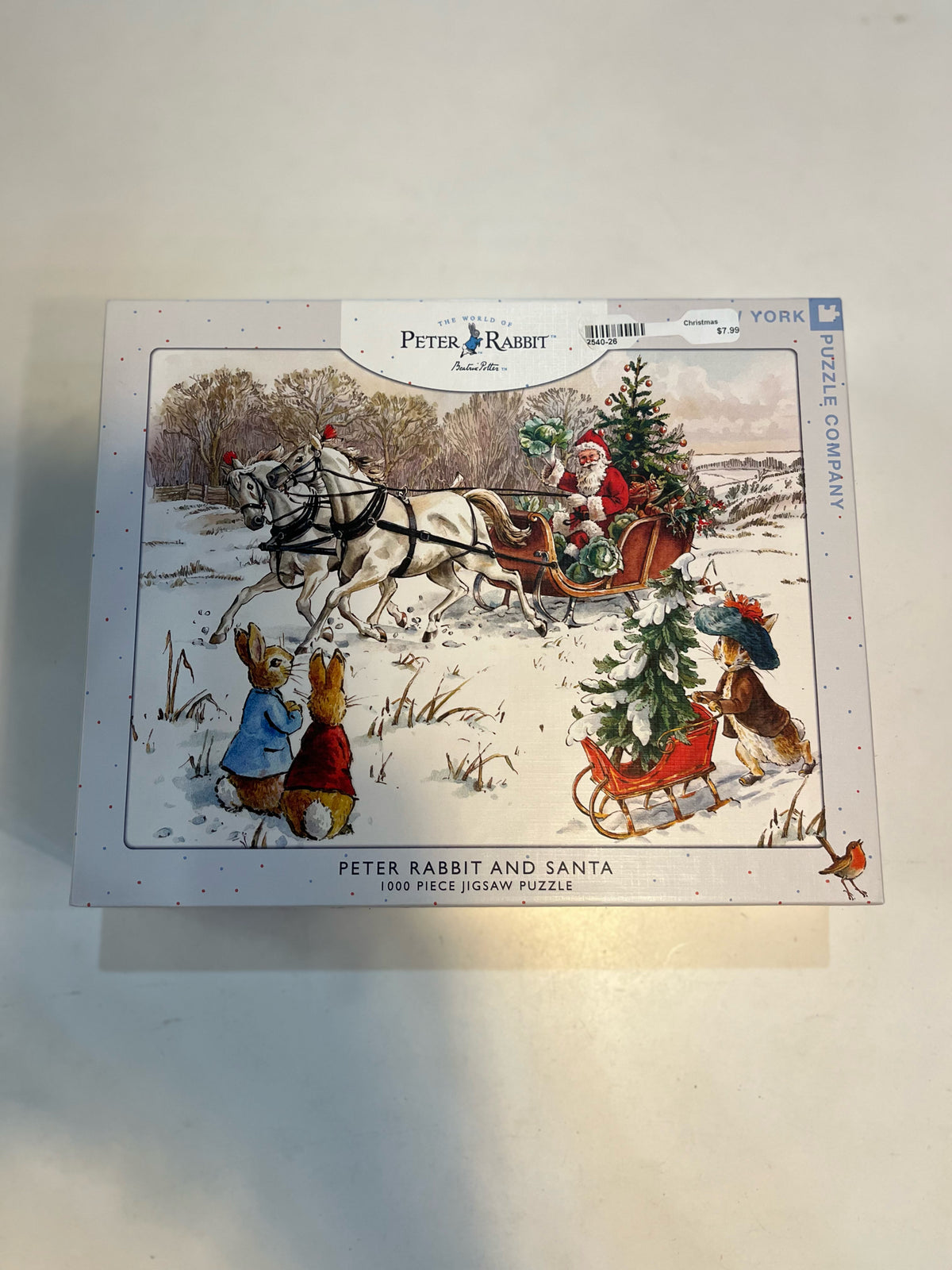 1000pc Christmas Peter the Rabbit puzzle