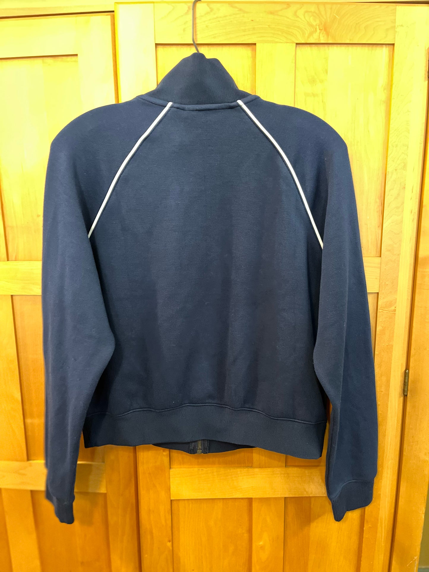 Spanx Navy Track Jacket