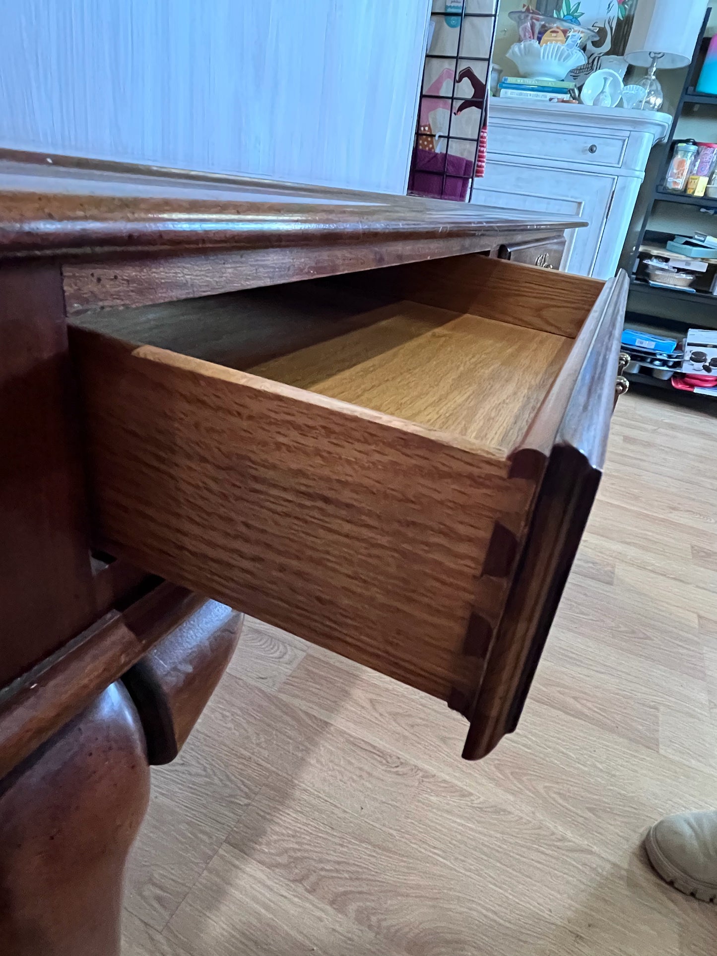 Console Table, 2 drawers w/ dovetail detail