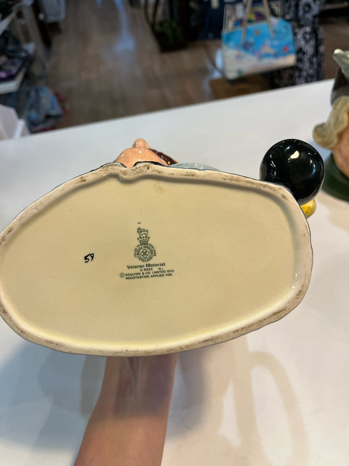 Royal Doulton "Veteran Motorist" Stein