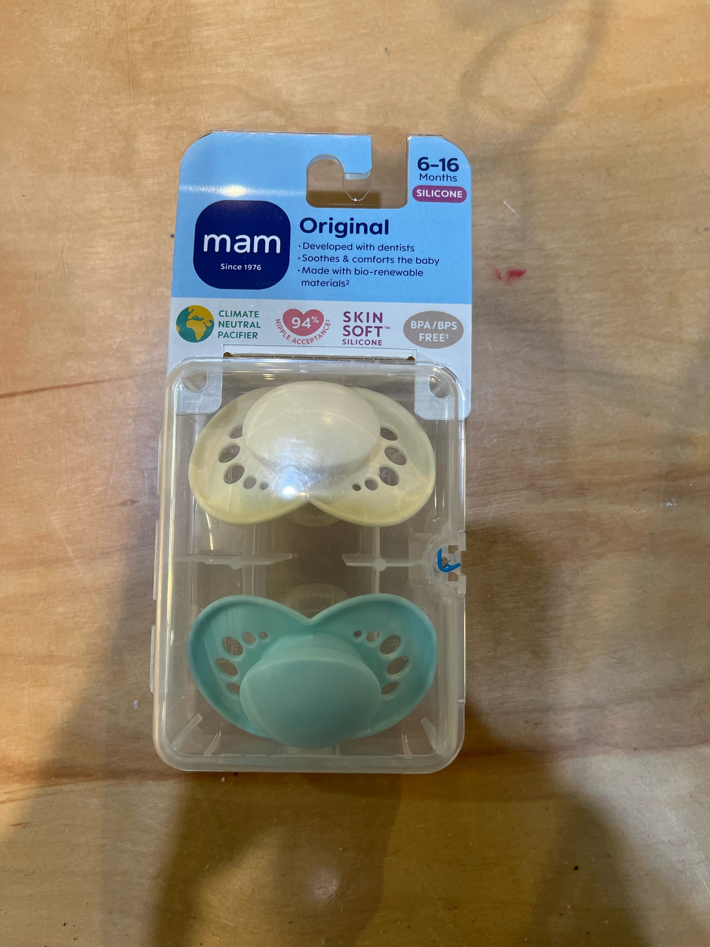 2 Pack Pacifiers