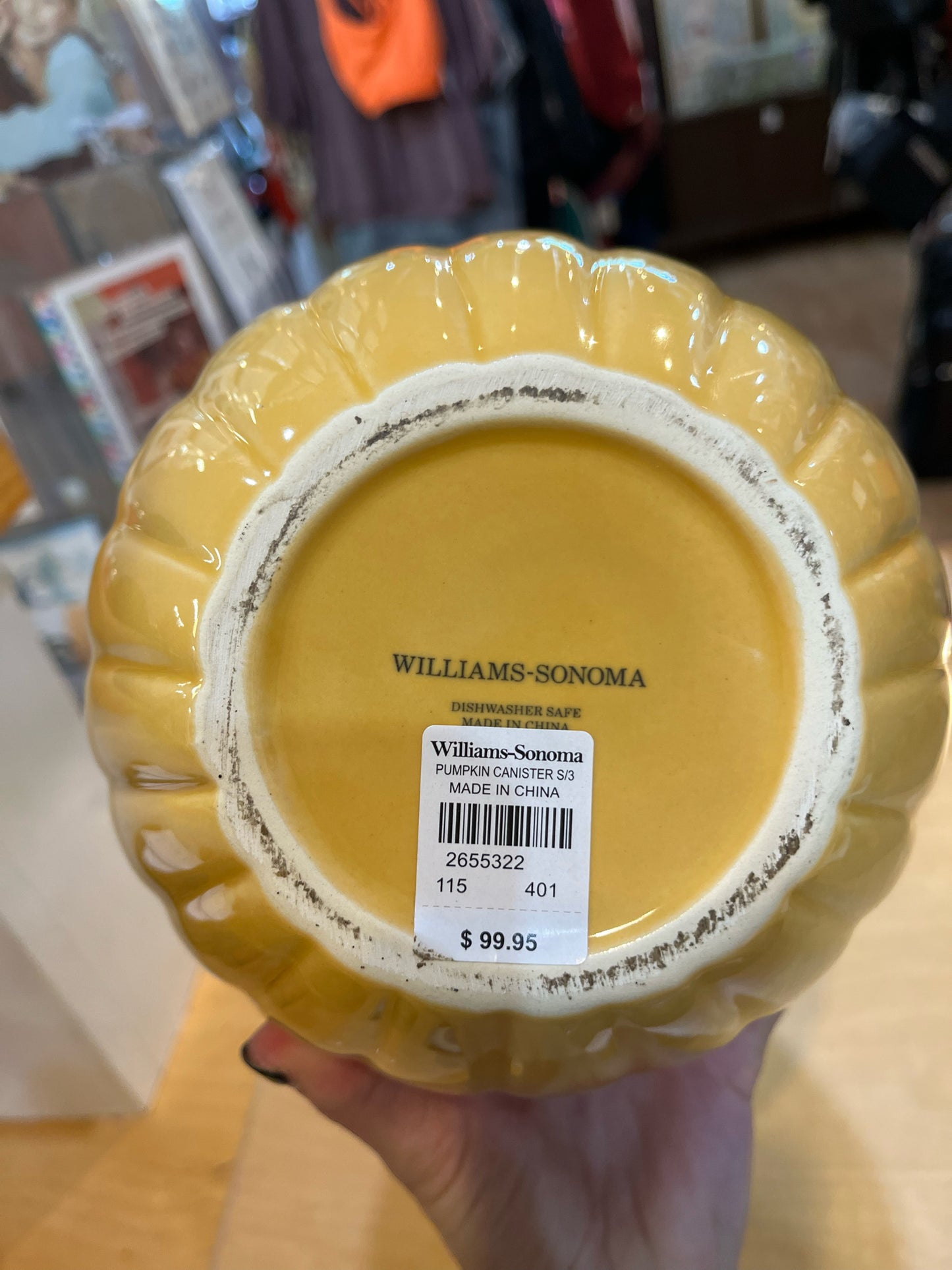 Williams Sonoma fall decor