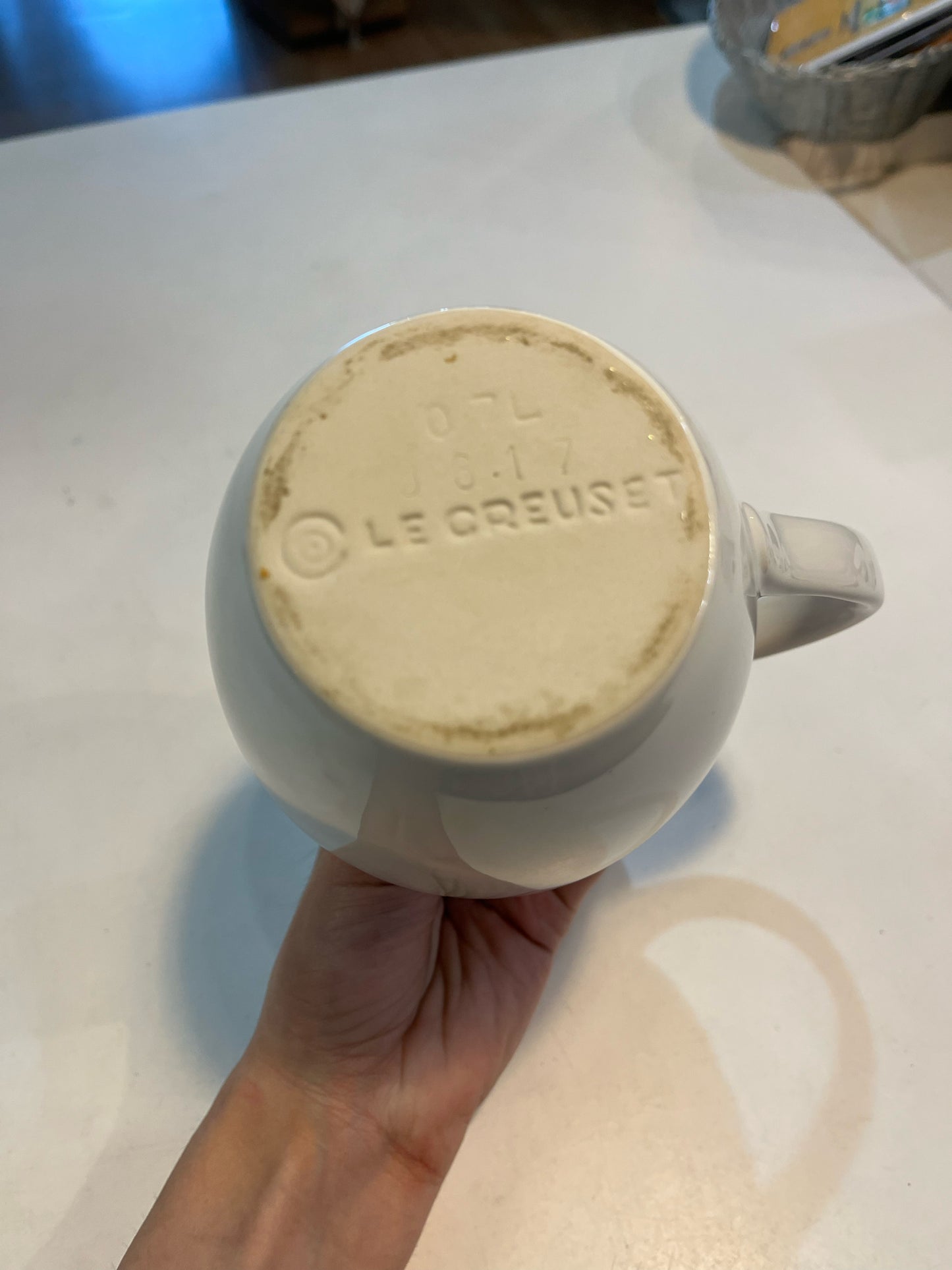 Le Creuset White Pitcher