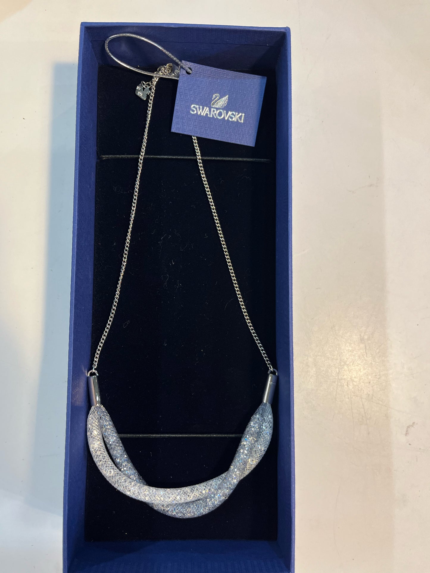 Swarovski "Stardust Short Twist" Necklace