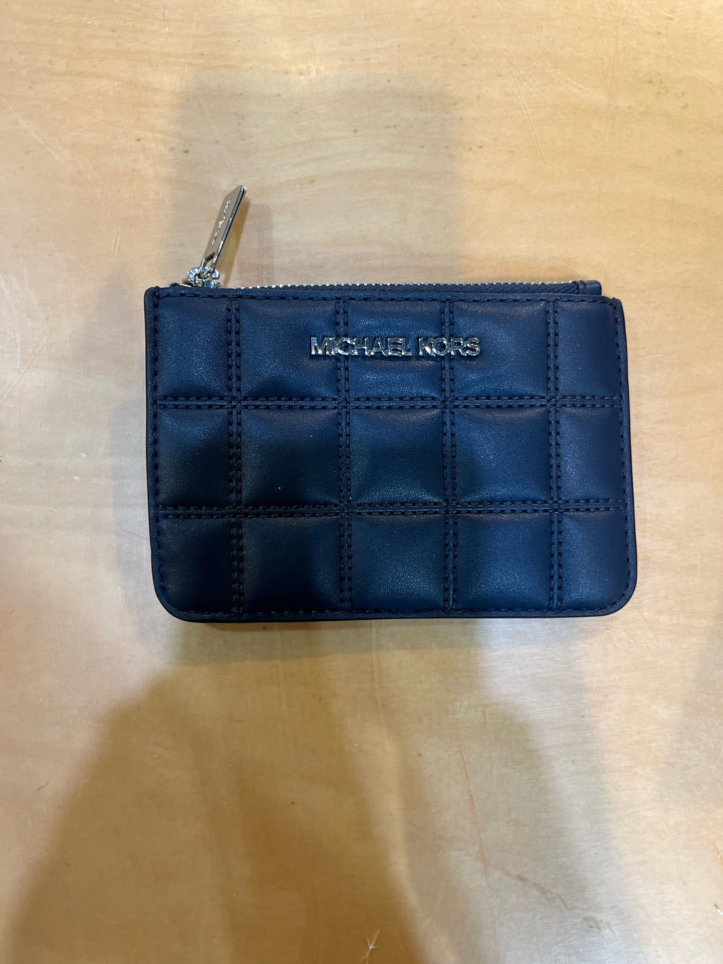 Michael Kors Navy Jet Set Travel Coin ID Holder