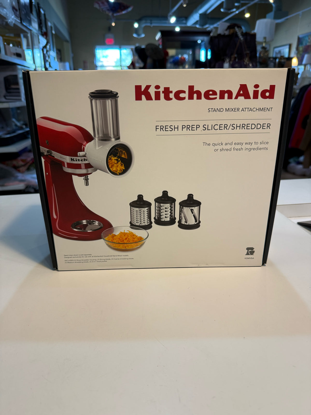 Kitchen Aid fresh prep slicer / shredder stand mixer attachment