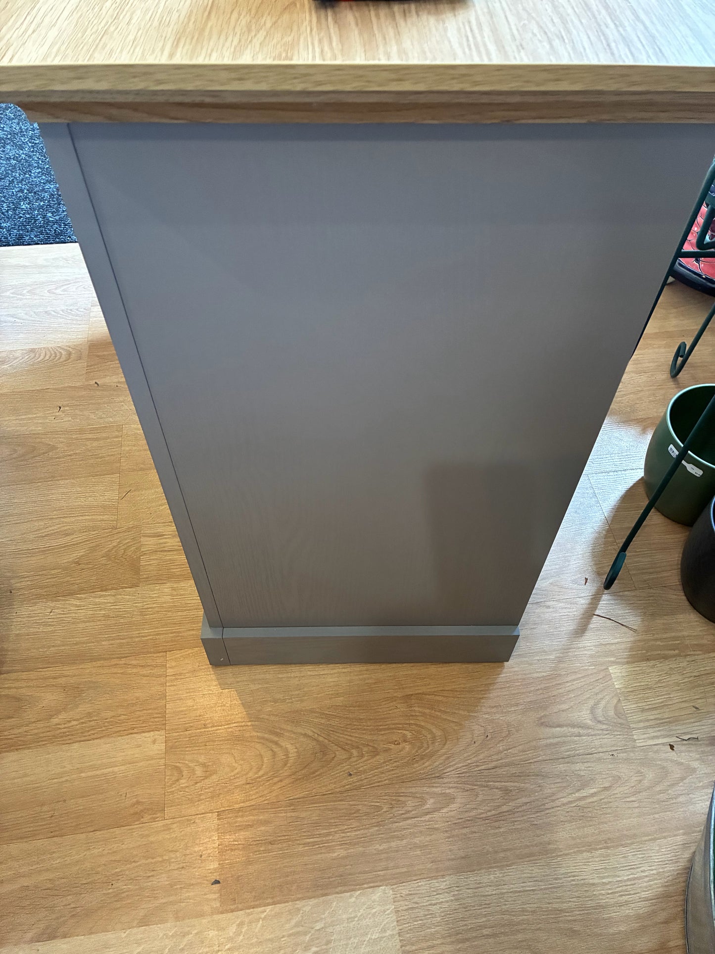 Gray Sideboard Cabinet
