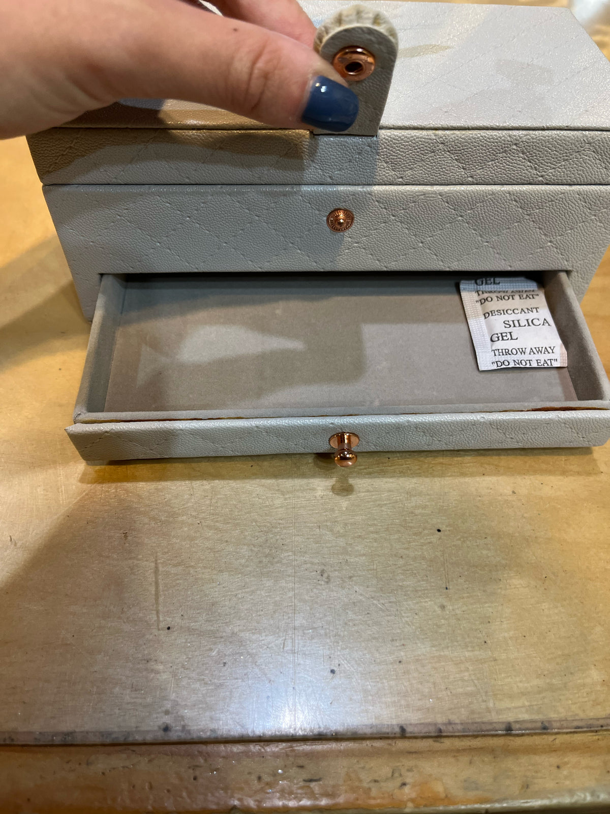 Pandora Gray Jewelry Box
