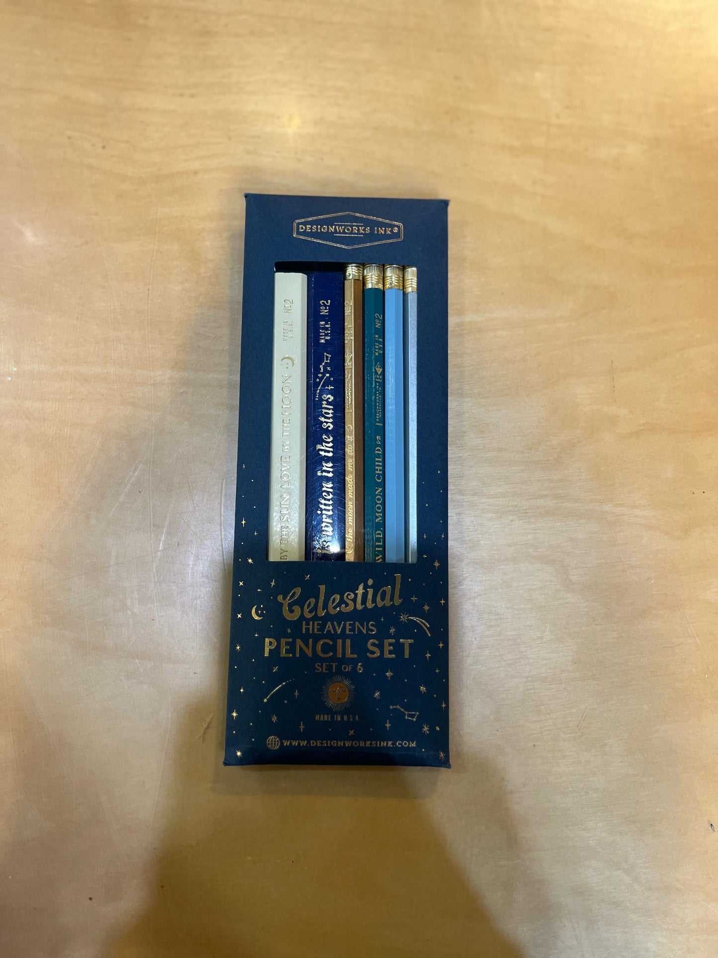 Designworks "Celestial Heavens" Pencil Set