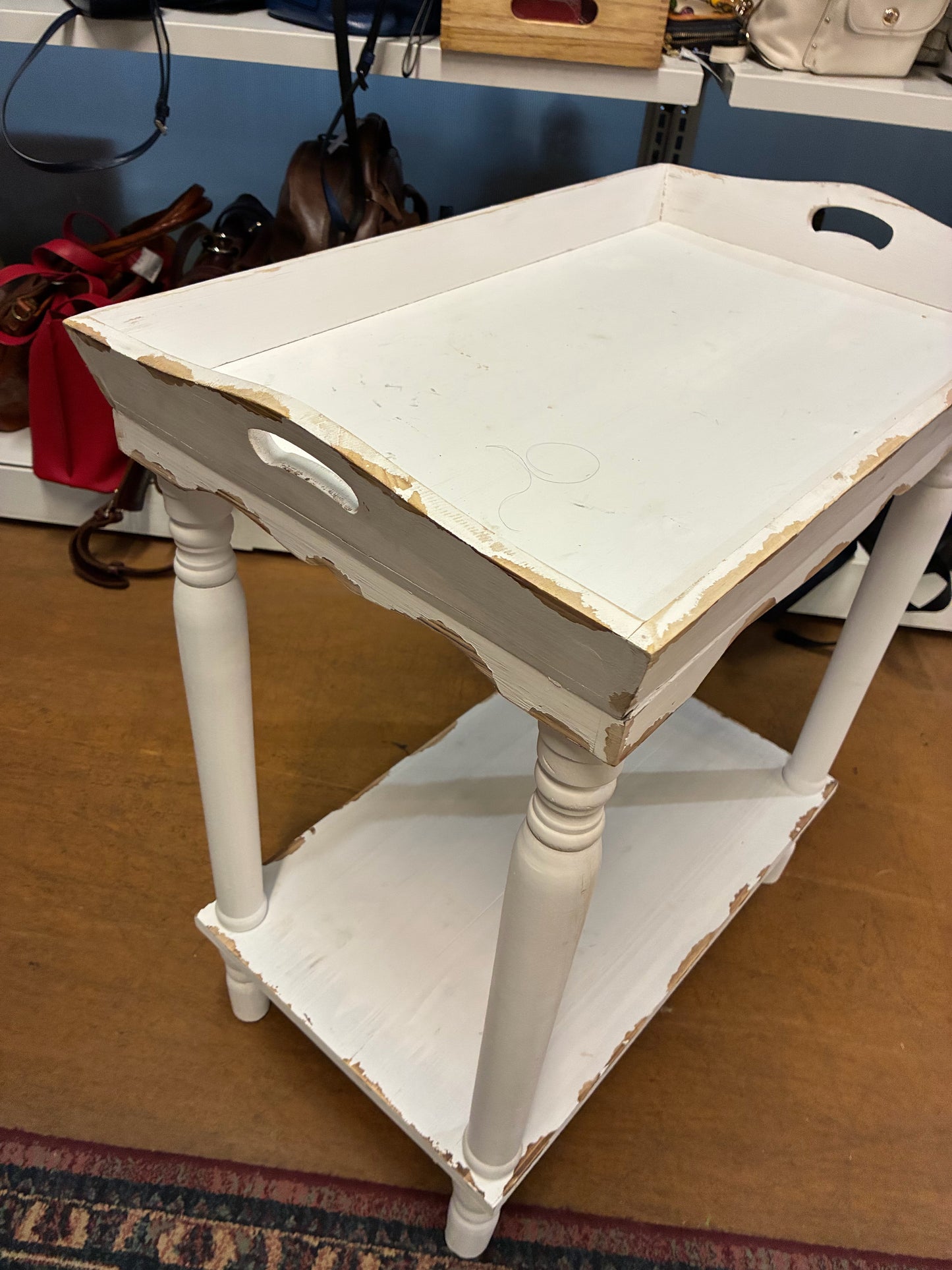 Two Tiered Tray Table