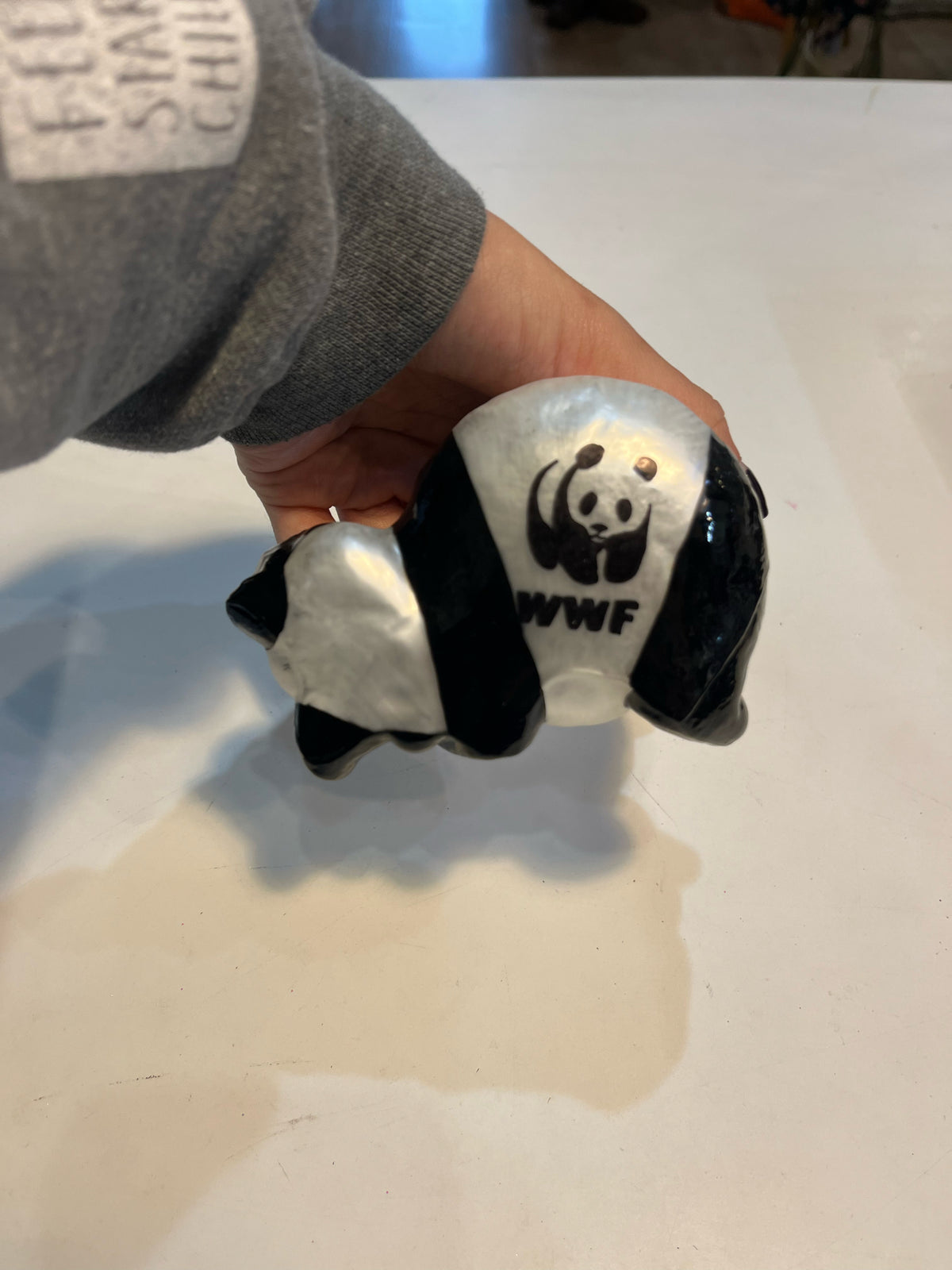 Christopher Radko WWF pandas ornament