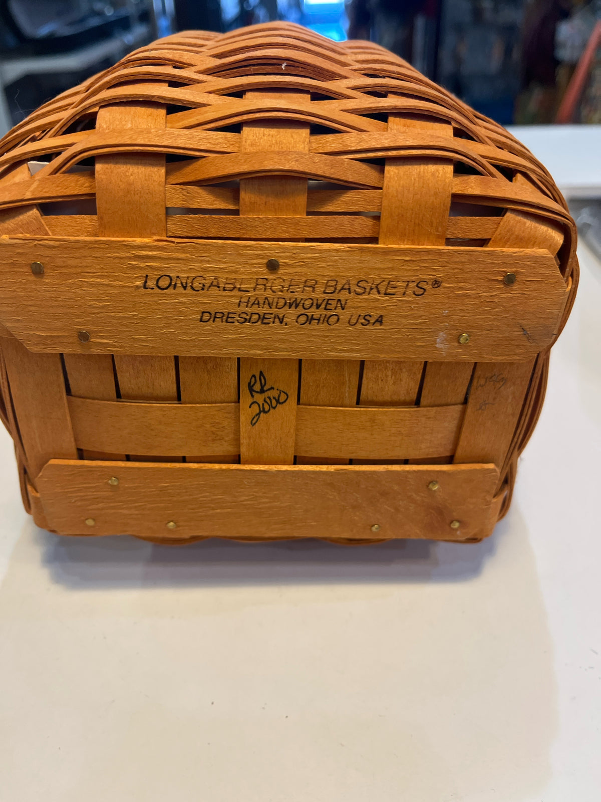 Longaberger Collector's Club Five-Year Anniversary Charter Member Basket