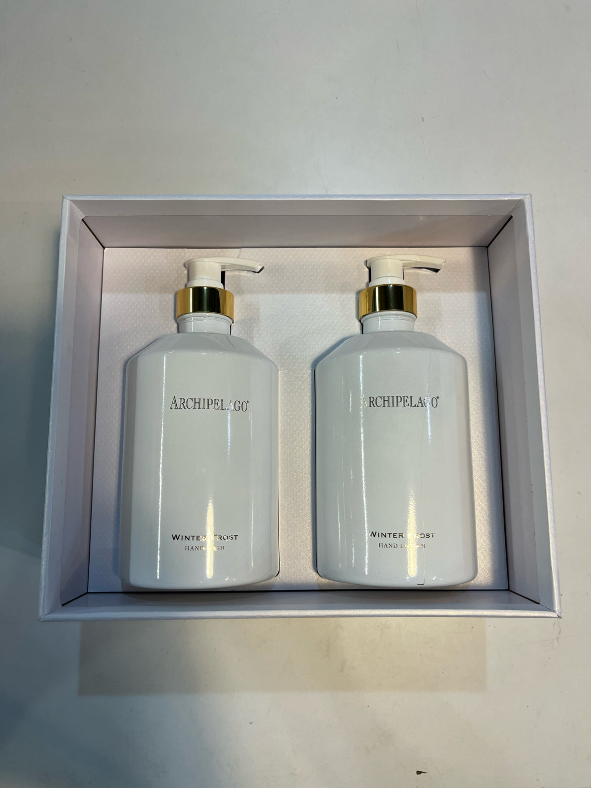 Archipelago Winter Frost Lotion and Hand Wash Set