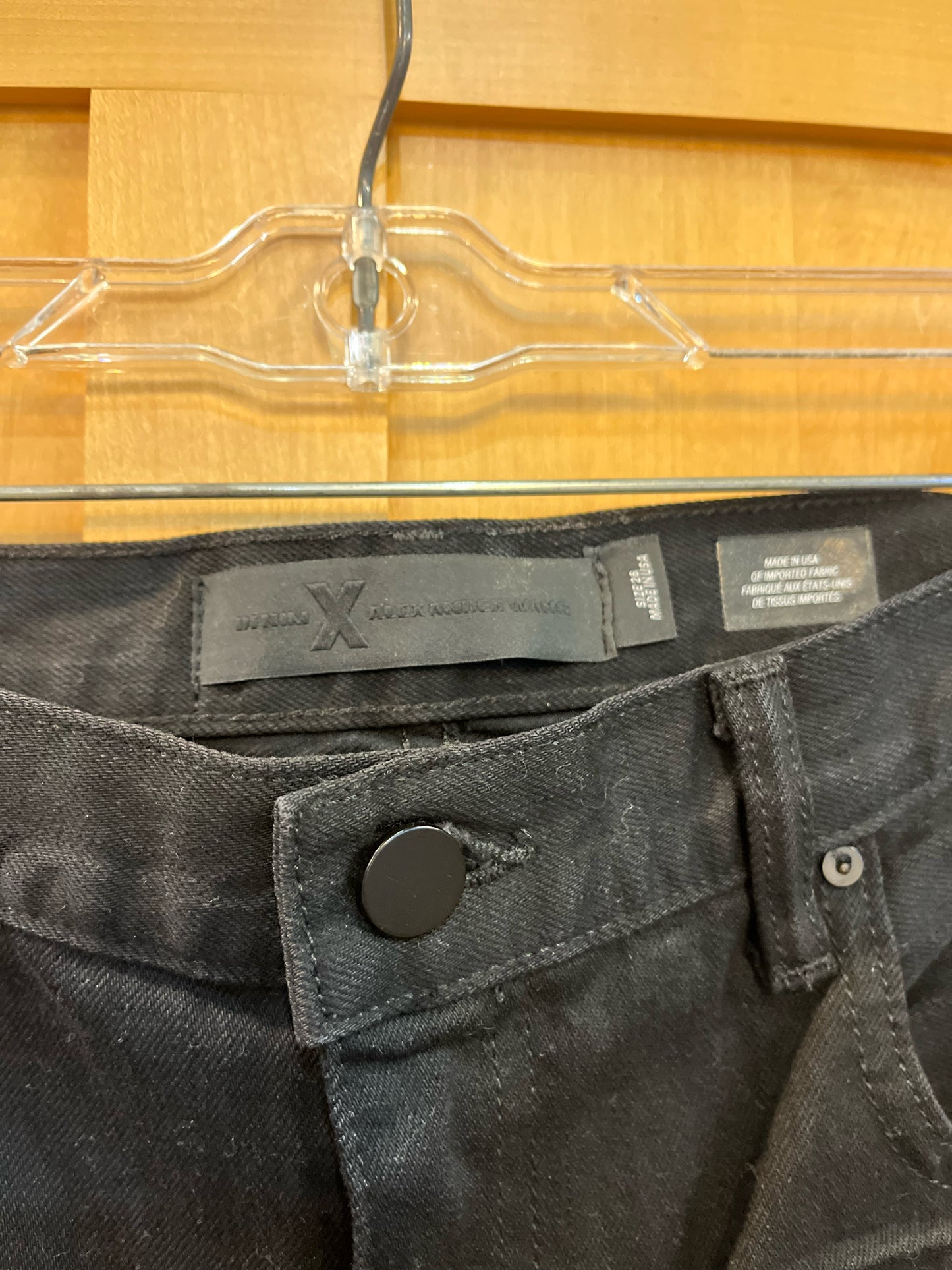 NWT Denim X Alexander Wang Black Jeans