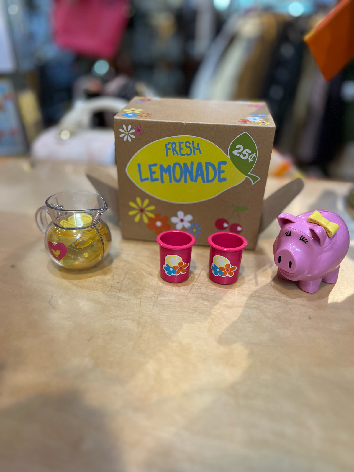 American Girl Bitty Baby Fresh Lemonade Stand Accessories Set
