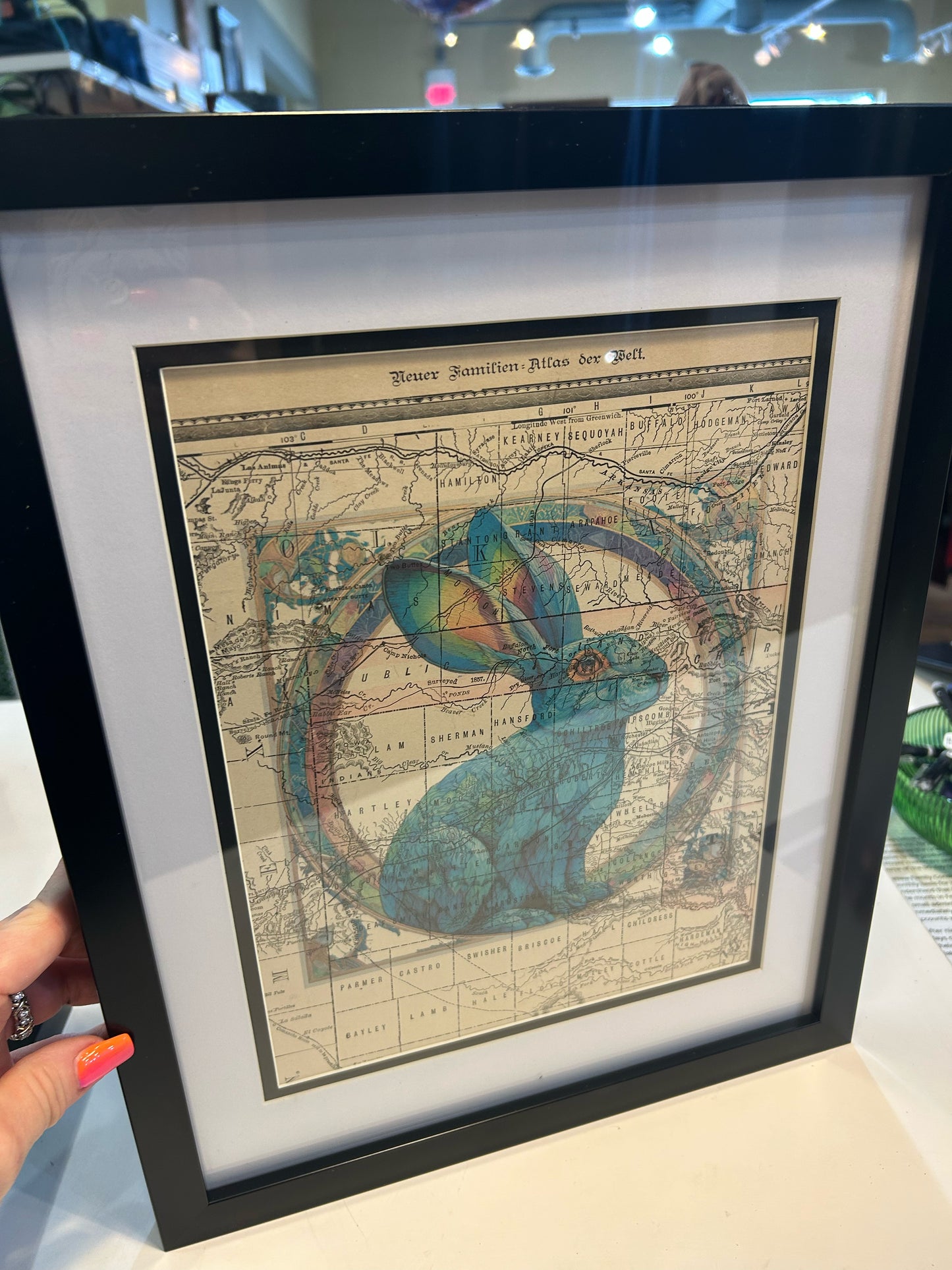 Original Bunny Atlas Artwork by Mark Bloom