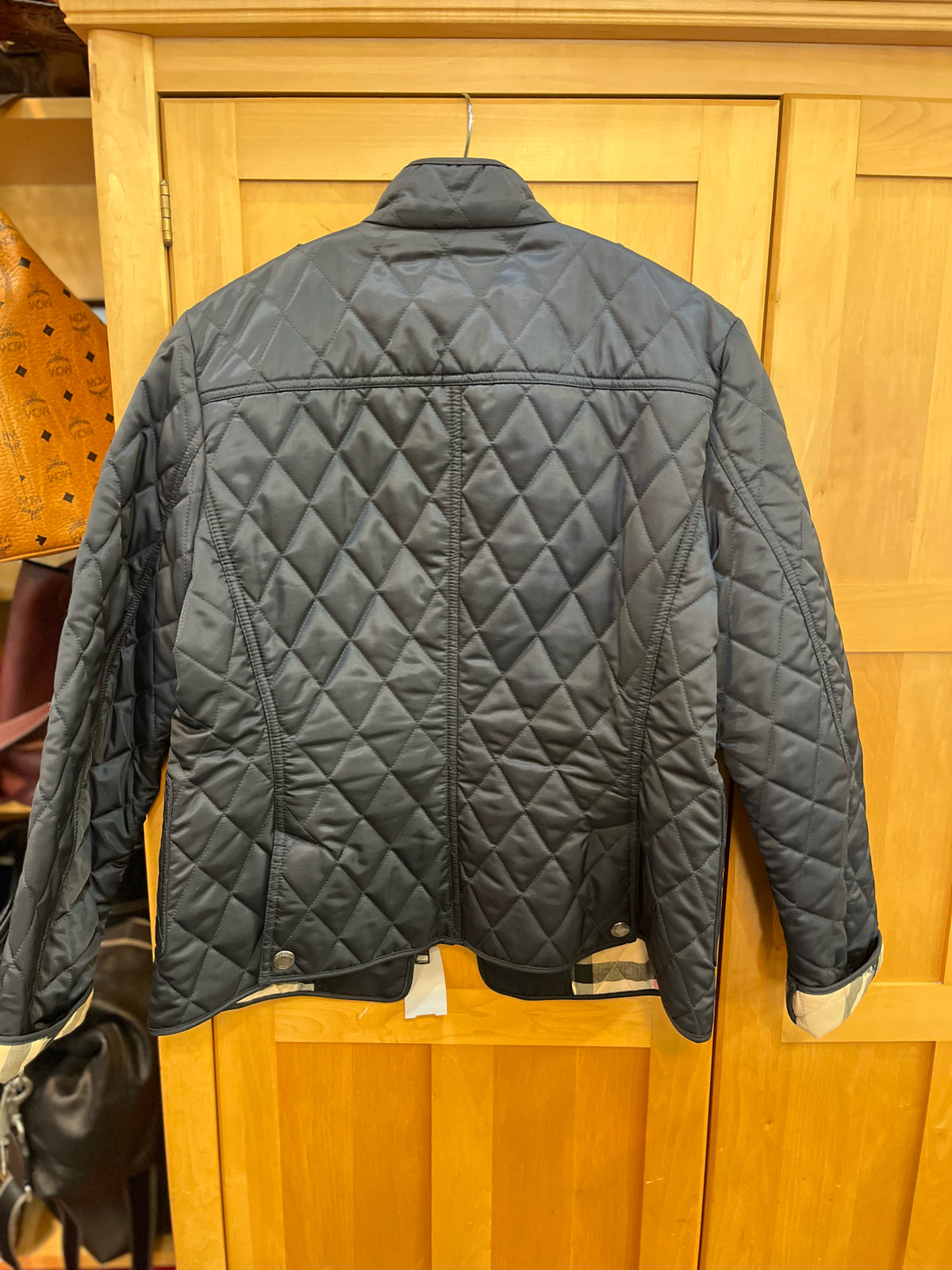 Burberry Britt Quilted Nova Check Jacket