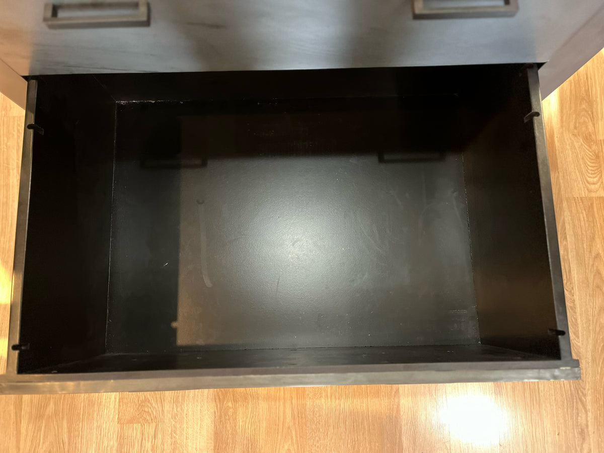 Restoration Hardware "La Salle Metal-Wrapped" File Cabinet