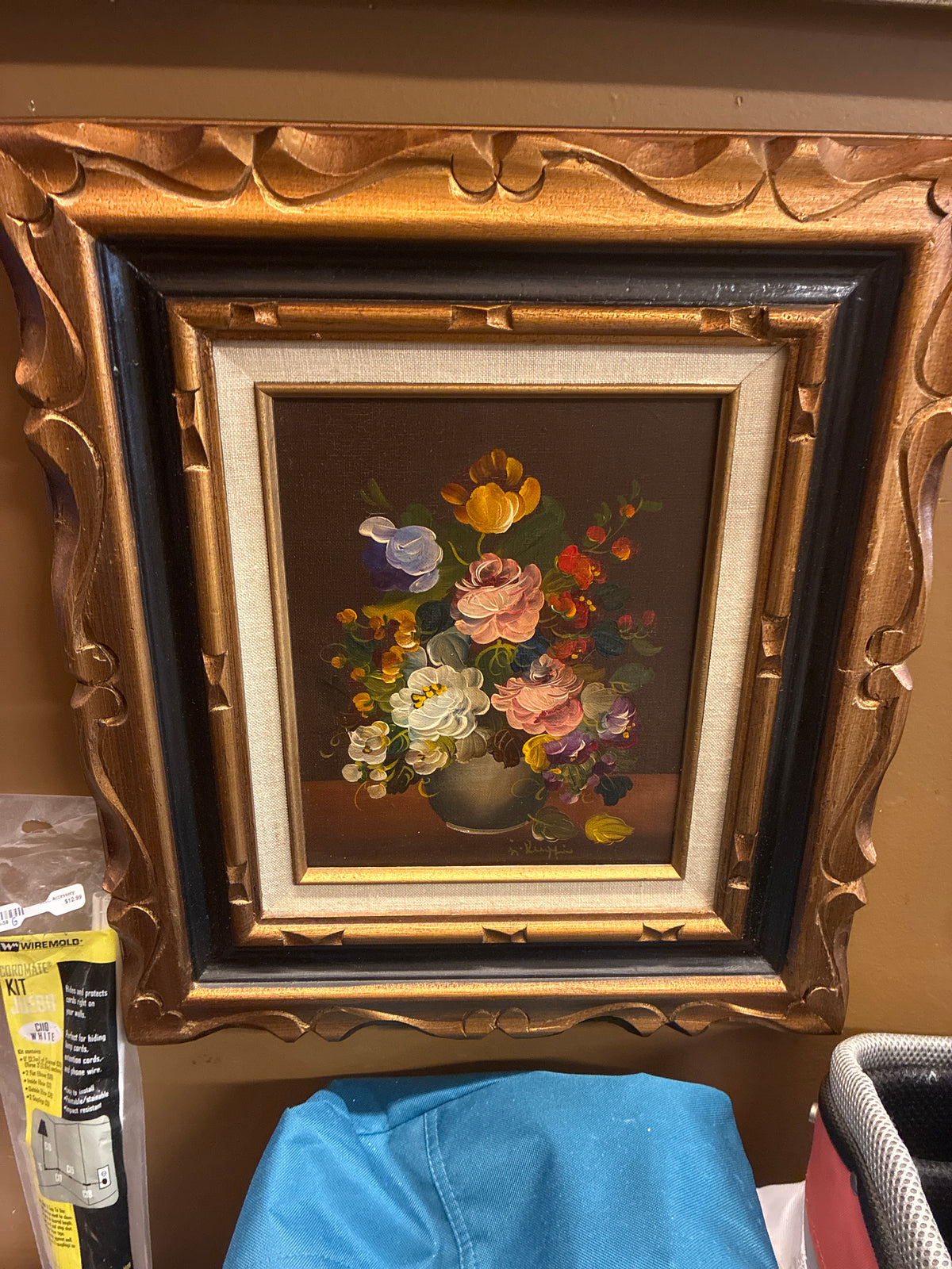 Ruggeri Italian Floral Framed Art