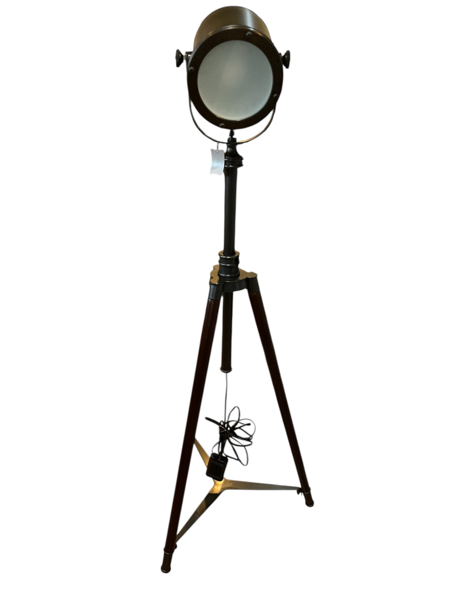 Pottery Barn “Photographer’s Adjustable Tripod Metal” Floor Lamp
