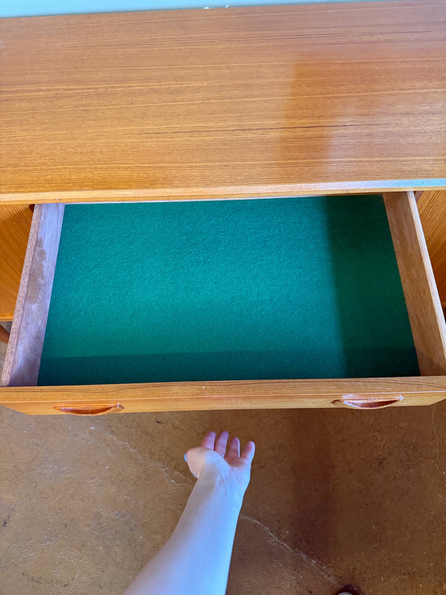 MCM Teak credenza sideboard