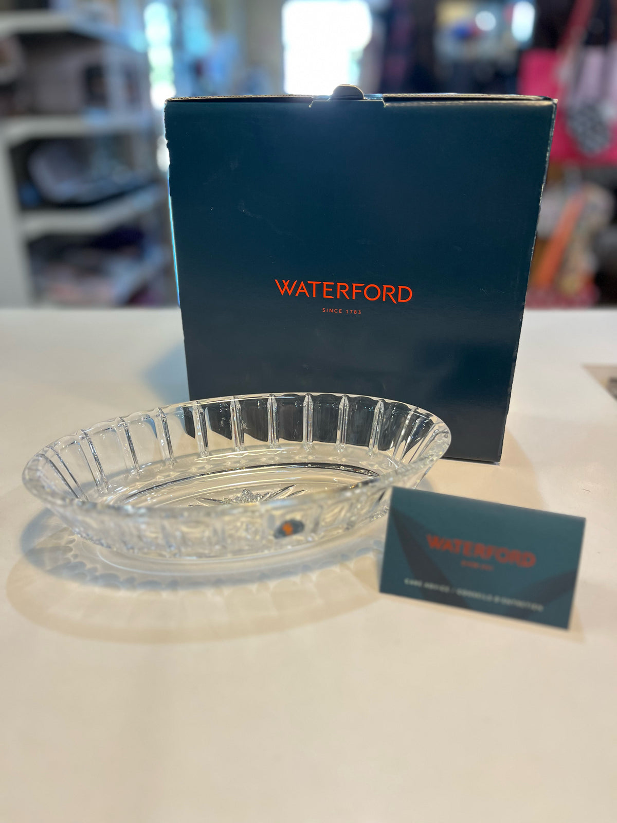 NIB Waterford "Oconnell Oval Tray"