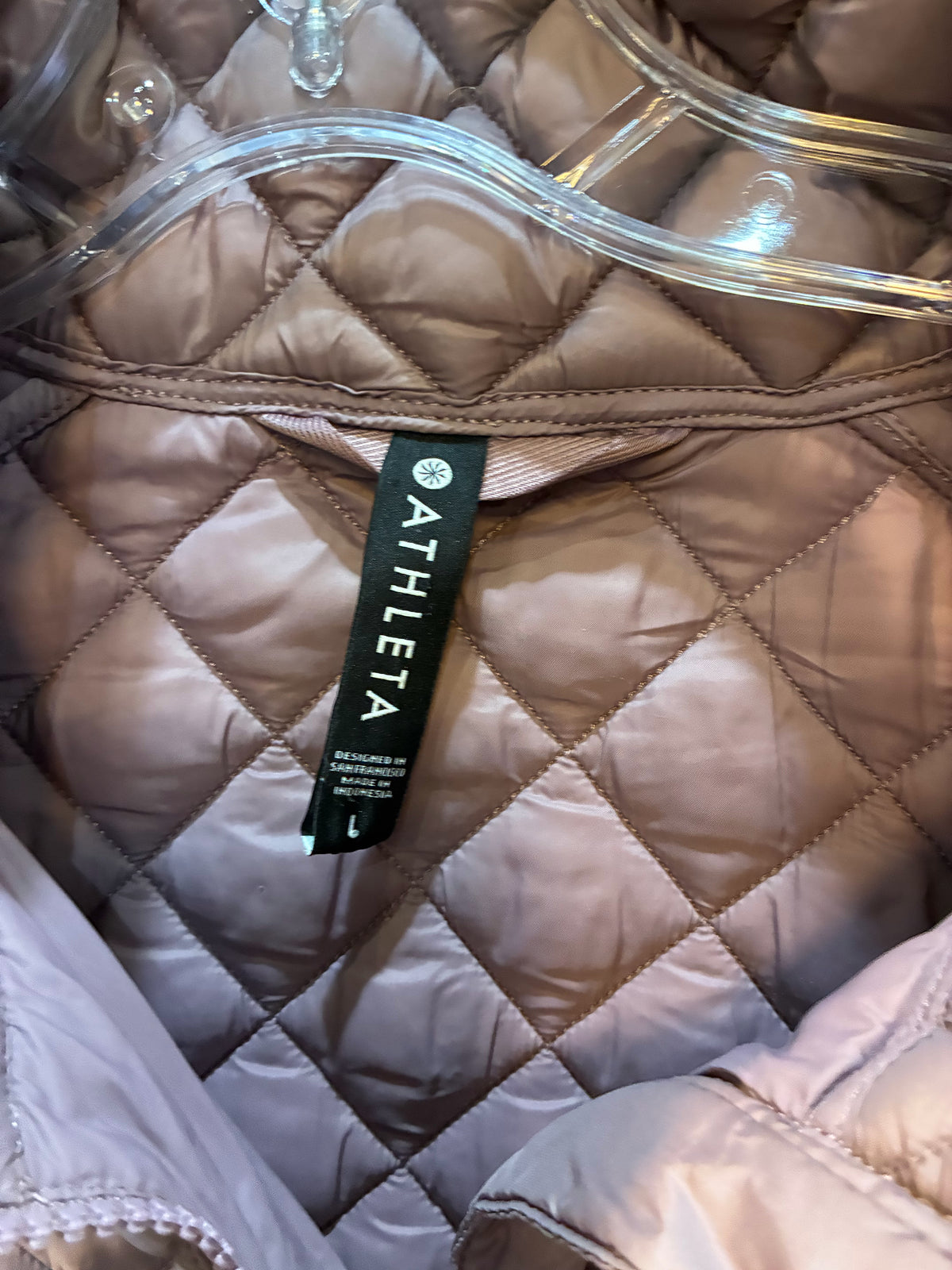 Athleta Quilted Whisper Featherless Puffer Jacket