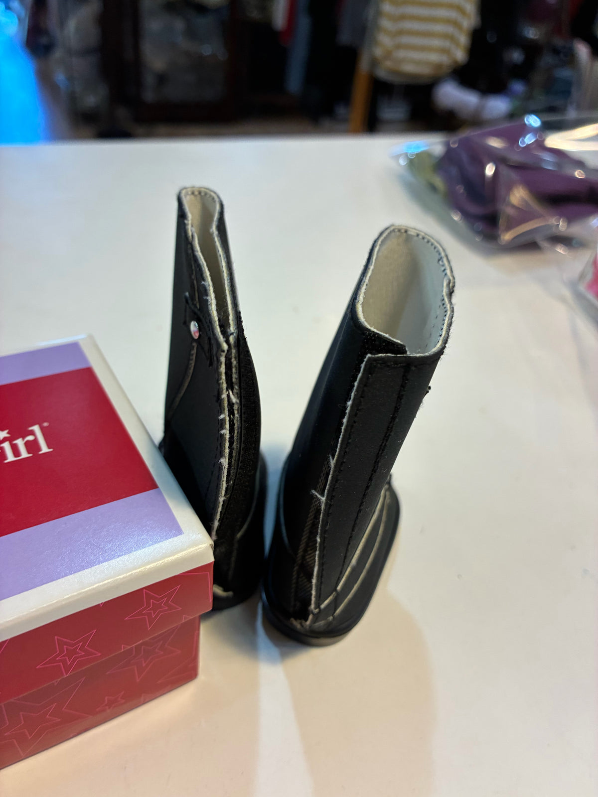 NIB American Girl "Black Fashion Boots"