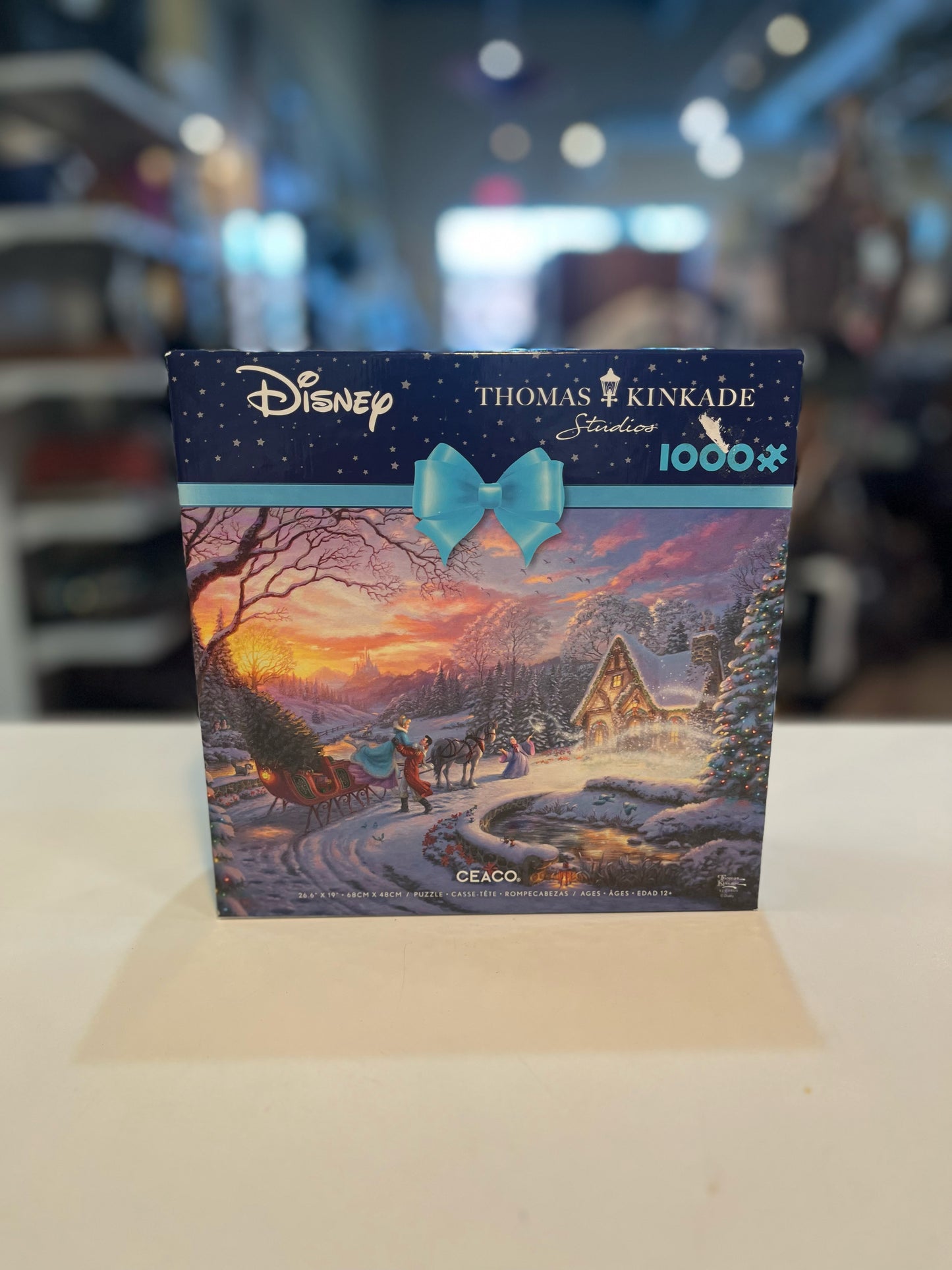 Disney Cinderella Snow Scene Puzzle