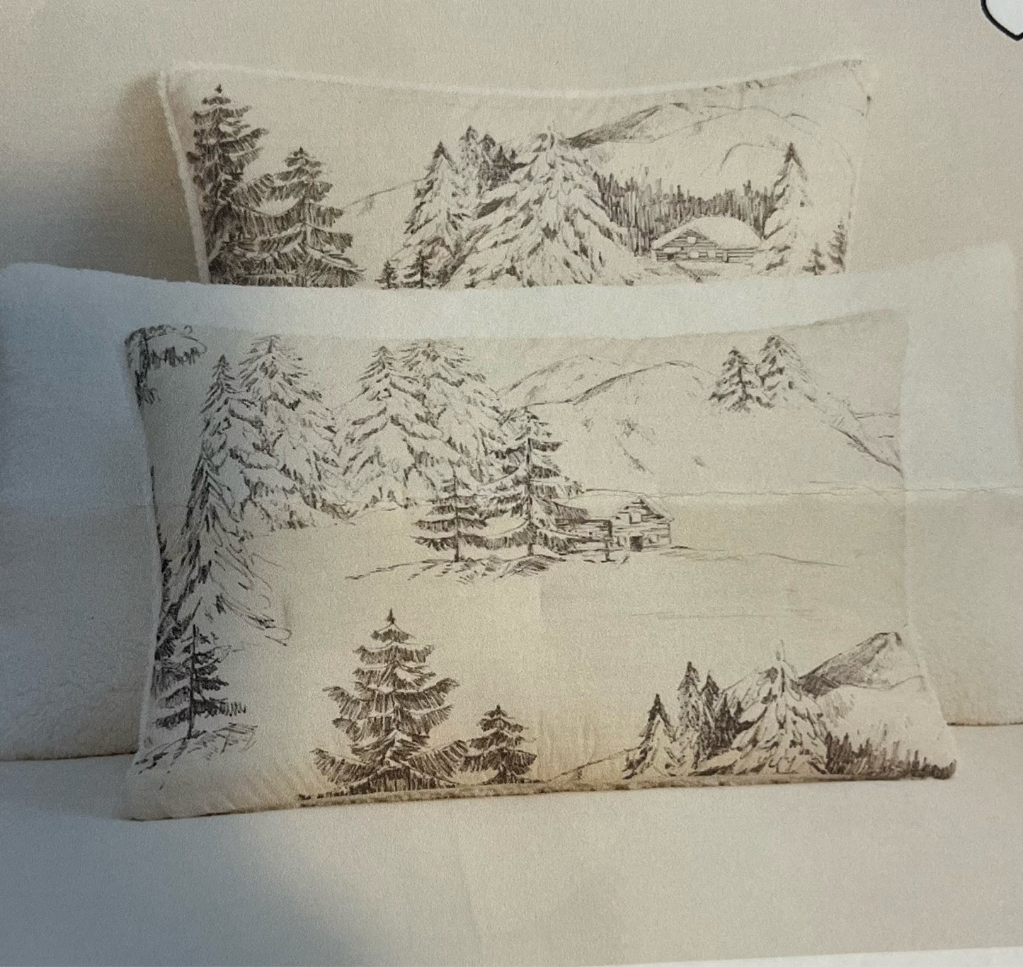 New Pottery Barn "Rustic Forest" Pillow Sham