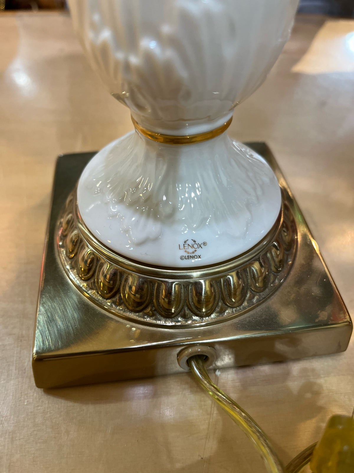 Lenox Cream Lamp