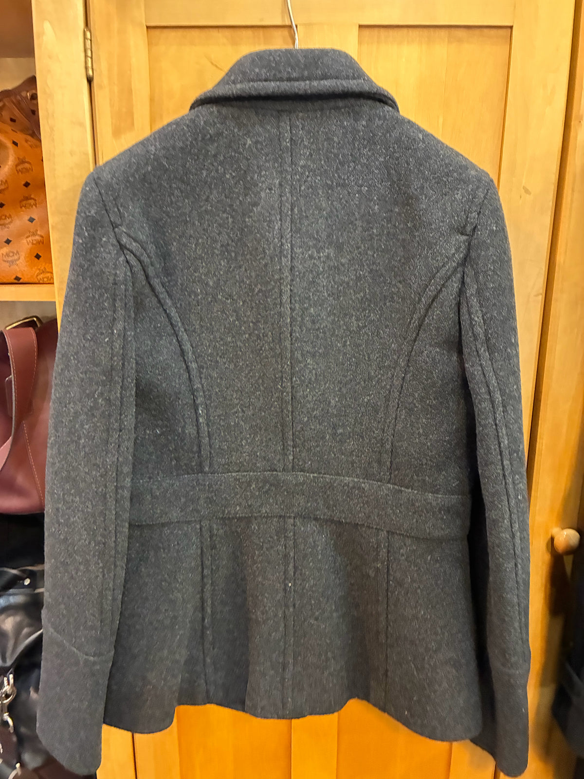 J Crew Stadium Cloth by Nello Gori Pea Coat