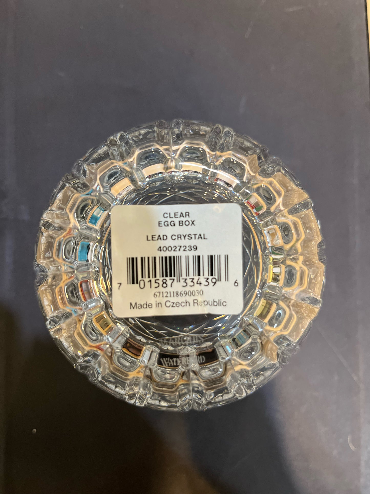 New Marquis by Waterford Egg Trinket Box