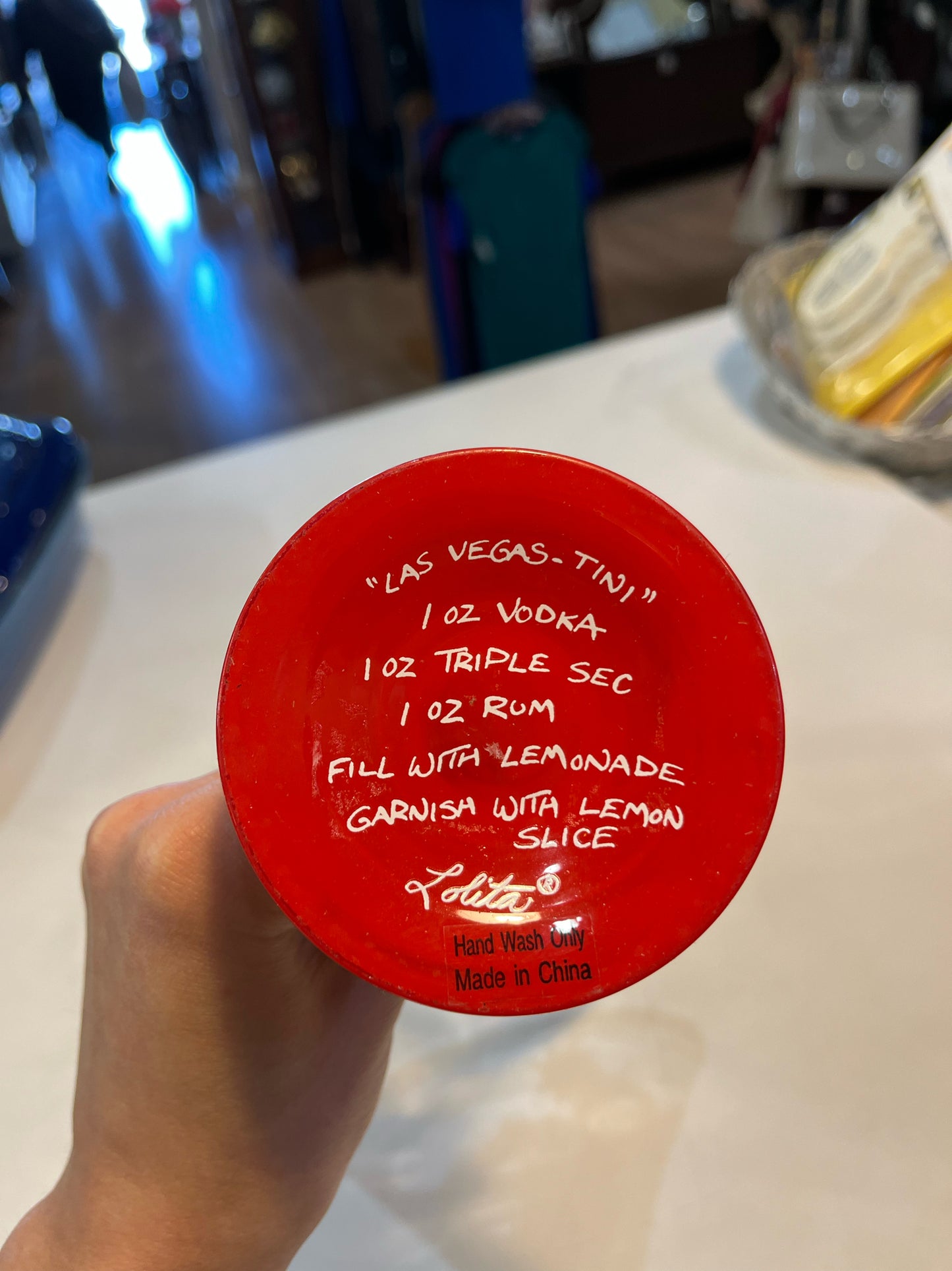 Lolita Las Vegas Glassware
