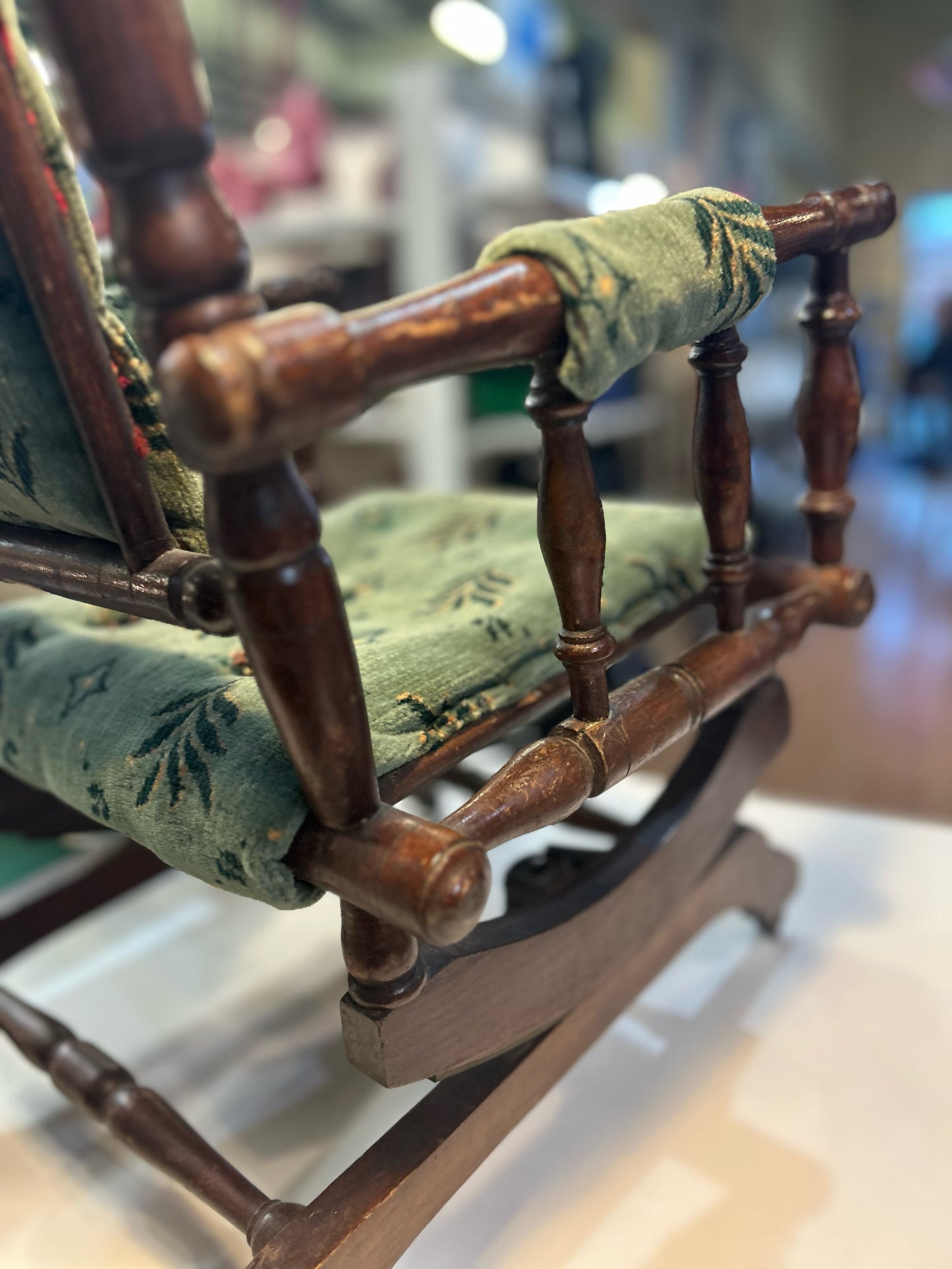 Antique Child Size Rocking Chair