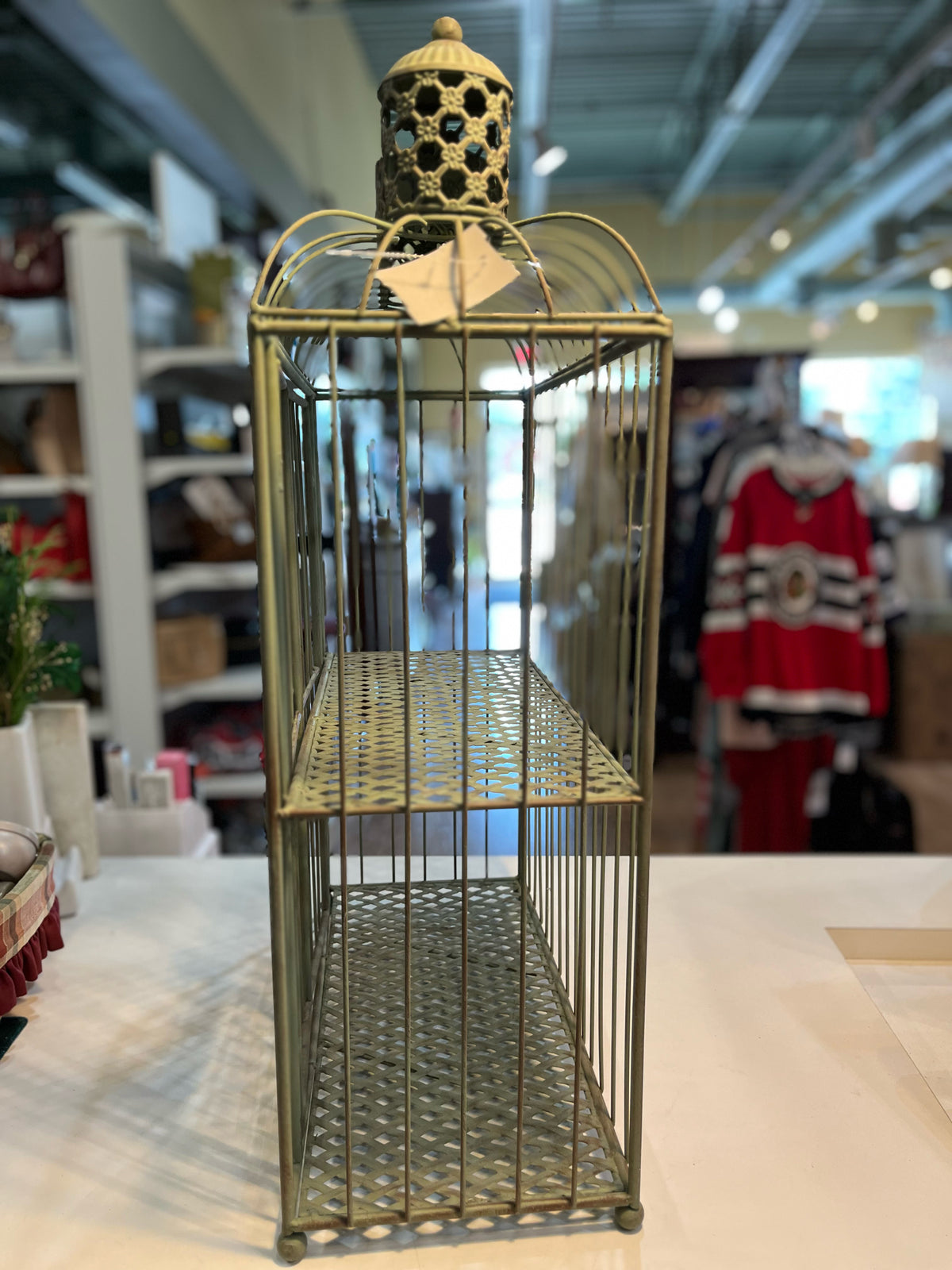 two tier victorian style birdcage